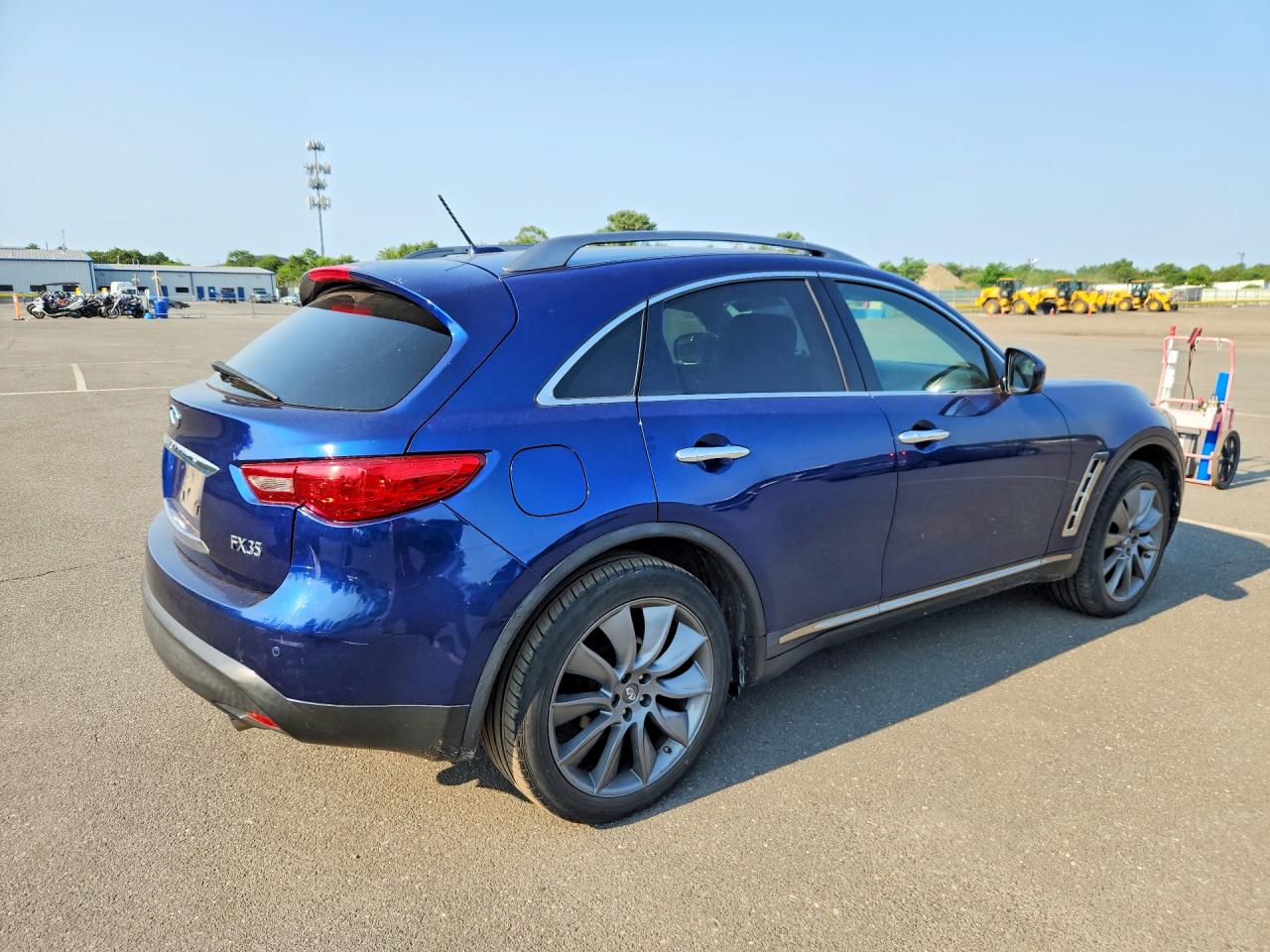 2012 Infiniti Fx35 Base Blue vin: JN8AS1MW6CM151395