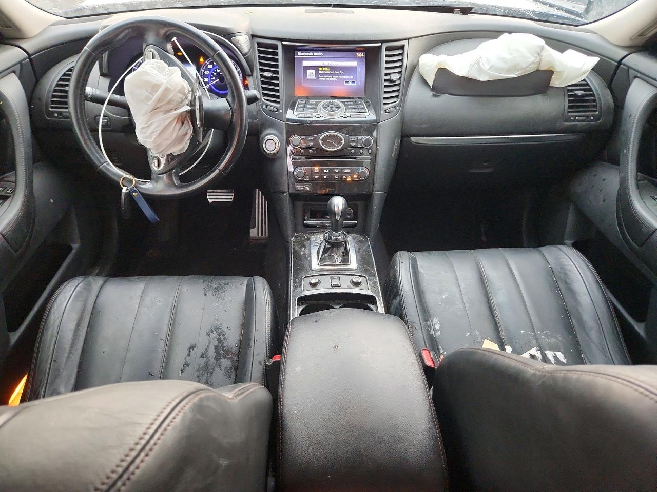 2012 Infiniti Fx35 Base Blue vin: JN8AS1MW6CM151607
