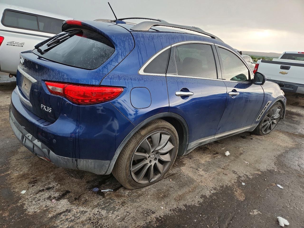 2012 Infiniti Fx35 Base Blue vin: JN8AS1MW6CM151607