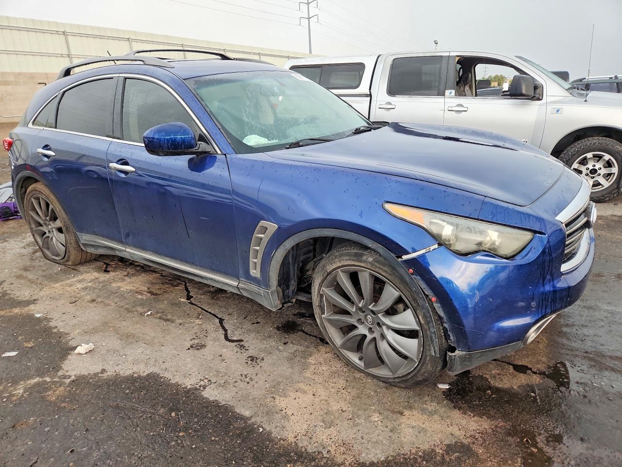 2012 Infiniti Fx35 Base Blue vin: JN8AS1MW6CM151607