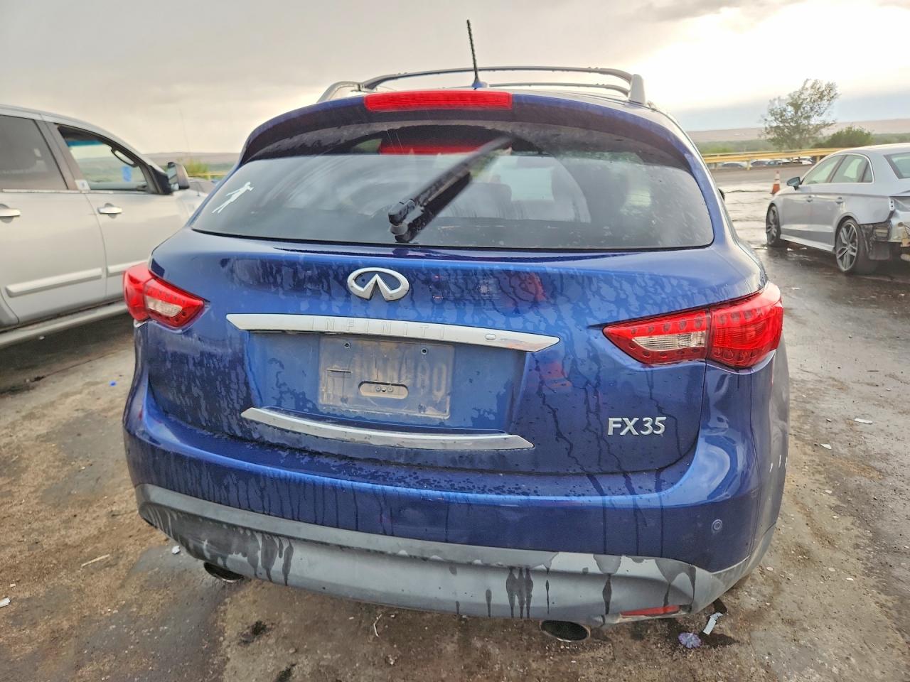 2012 Infiniti Fx35 Base Blue vin: JN8AS1MW6CM151607