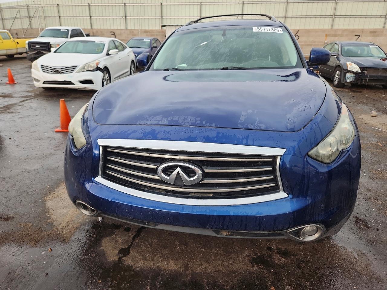 2012 Infiniti Fx35 Base Blue vin: JN8AS1MW6CM151607
