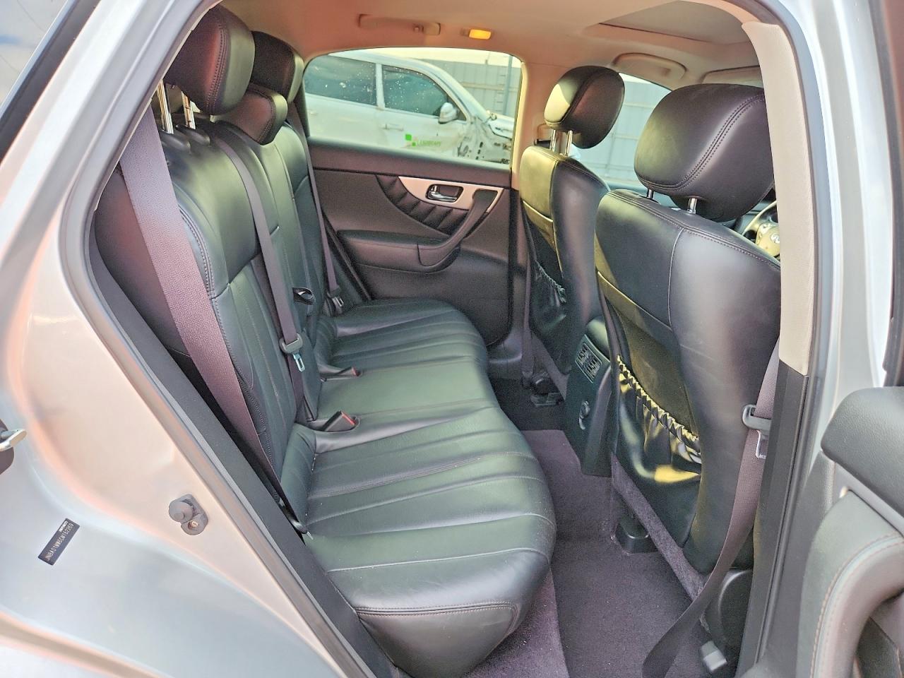 2012 Infiniti Fx35 Base Silver vin: JN8AS1MW6CM152269