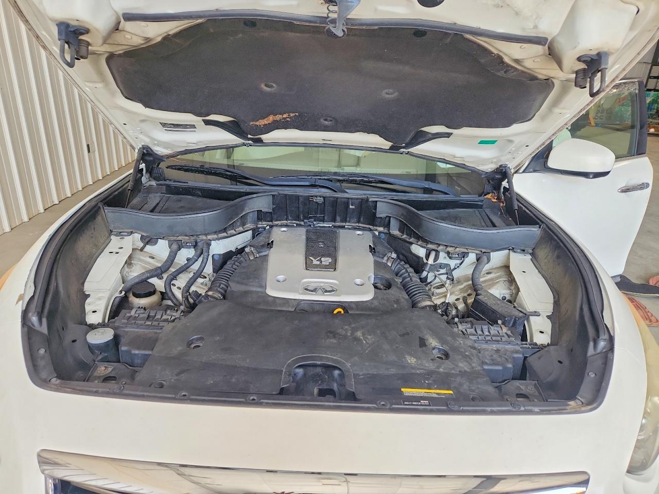 2012 Infiniti Fx35 White vin: JN8AS1MW6CM155401
