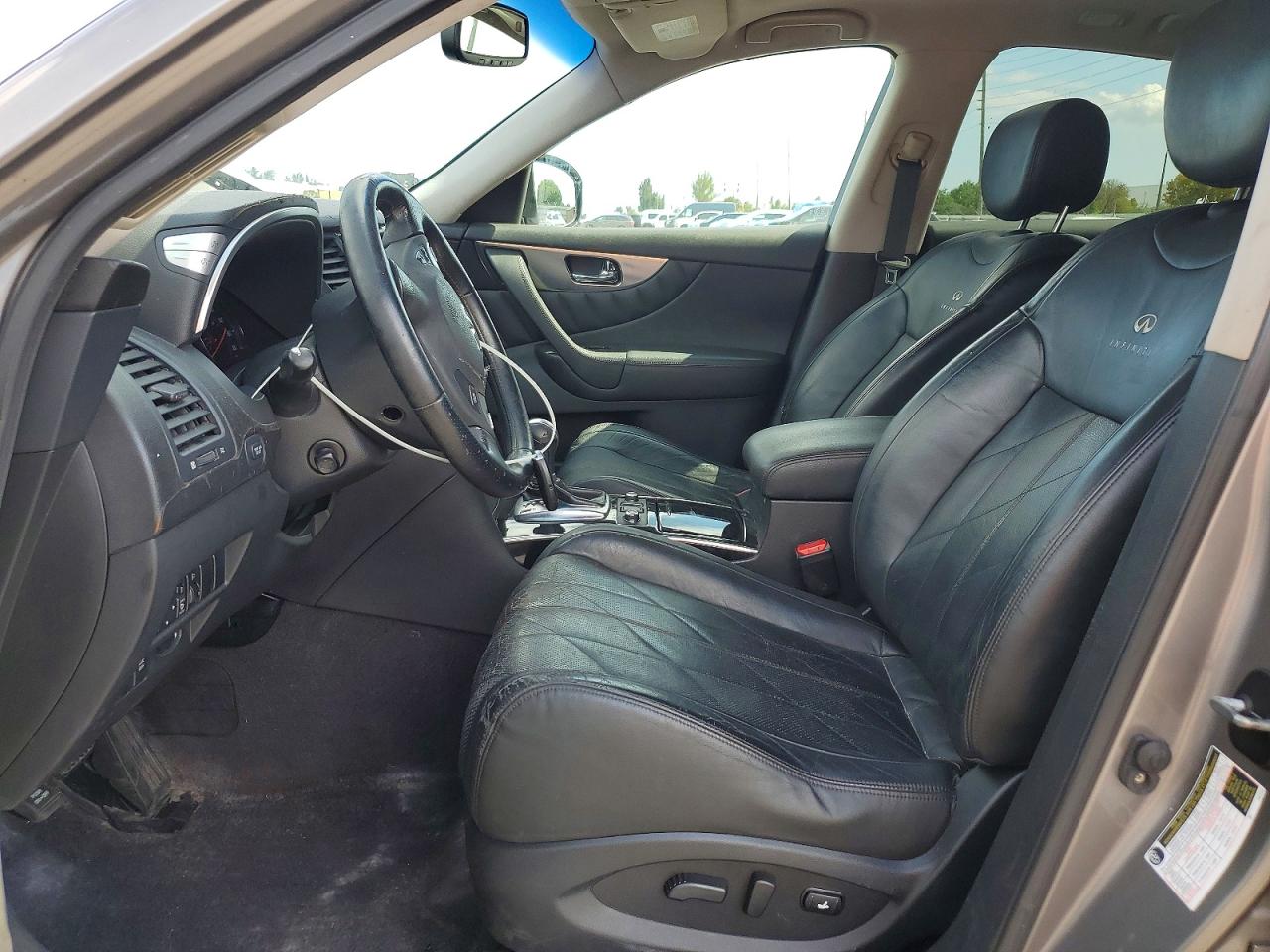 2010 Infiniti Fx35 Base Silver vin: JN8AS1MW7AM852461