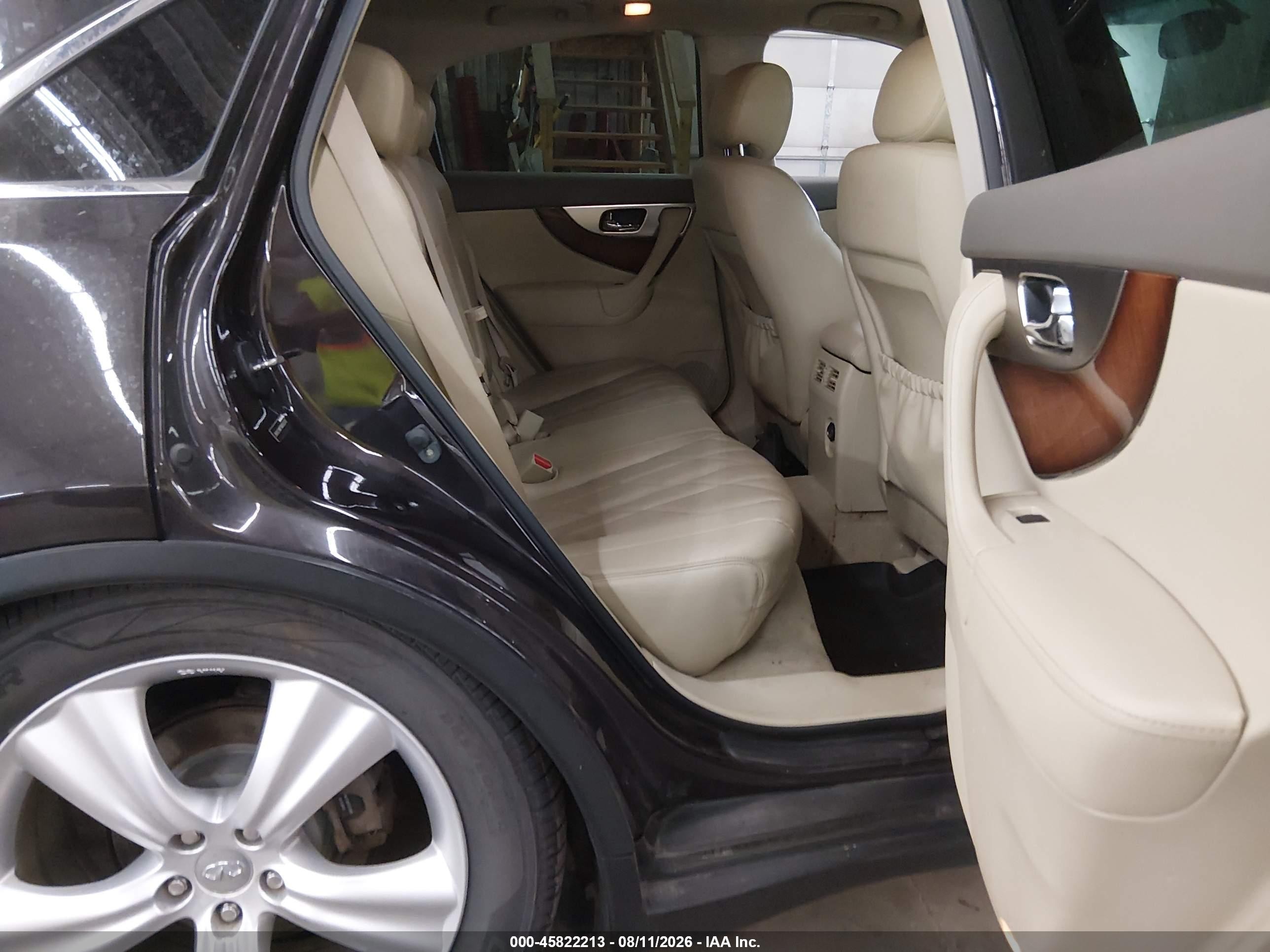 2010 Infiniti Fx35   Black vin: JN8AS1MW7AM856249