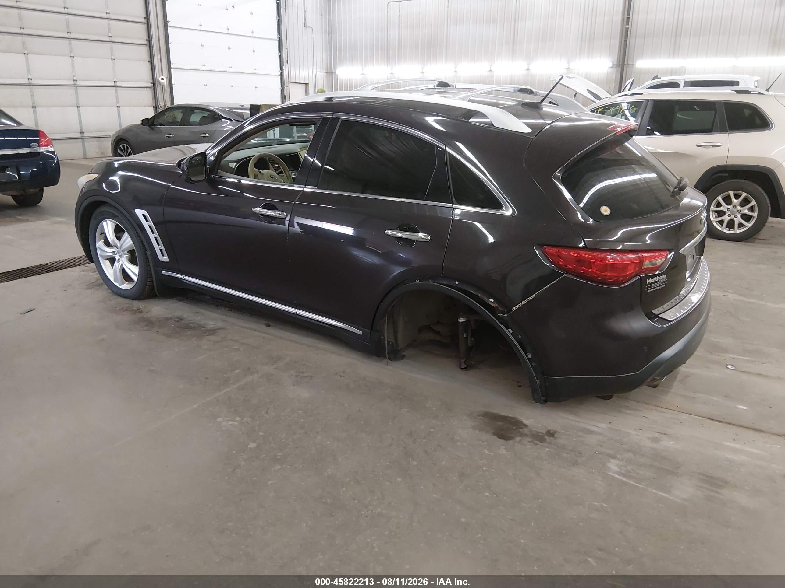 2010 Infiniti Fx35   Black vin: JN8AS1MW7AM856249