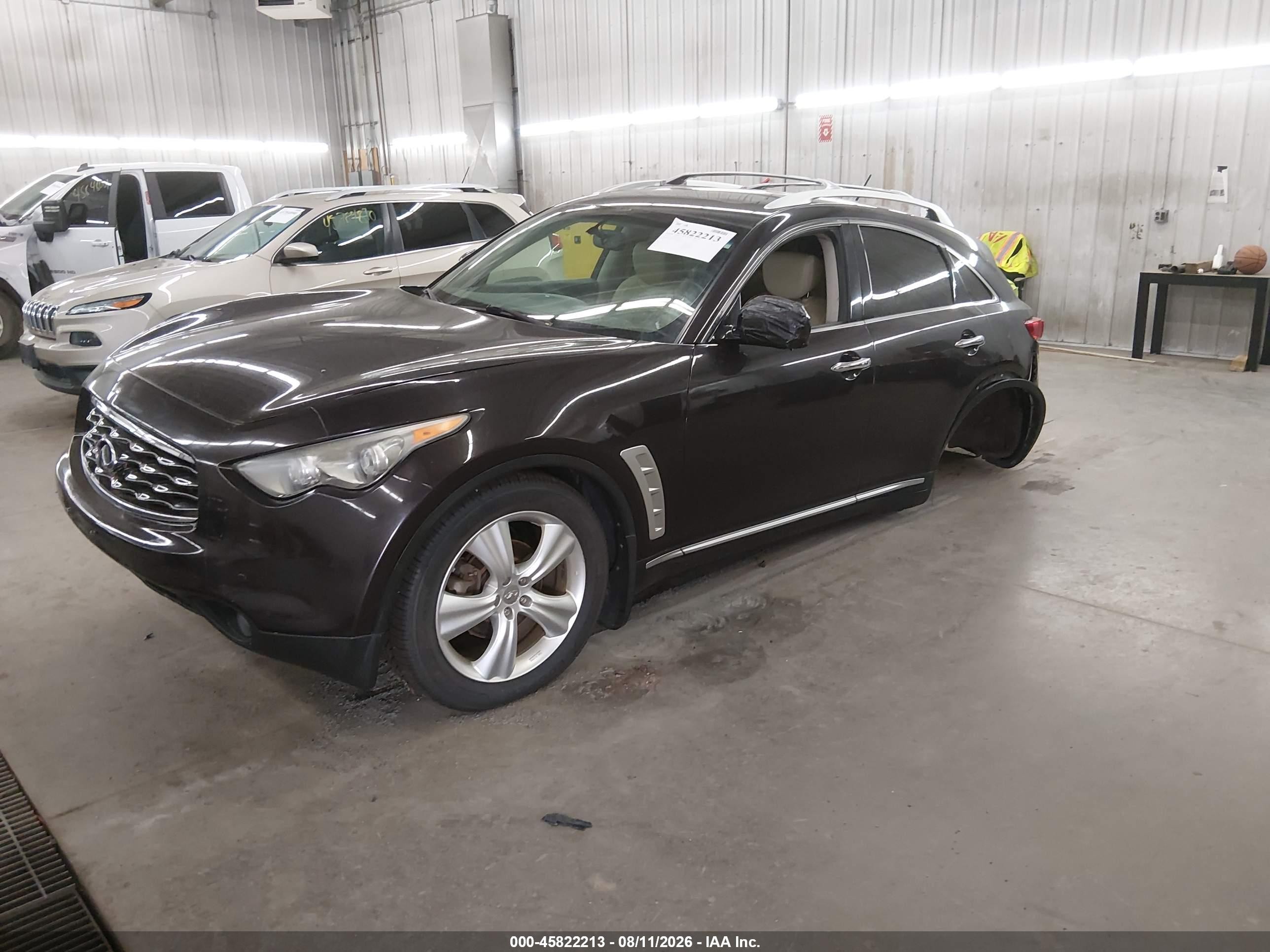 2010 Infiniti Fx35   Black vin: JN8AS1MW7AM856249