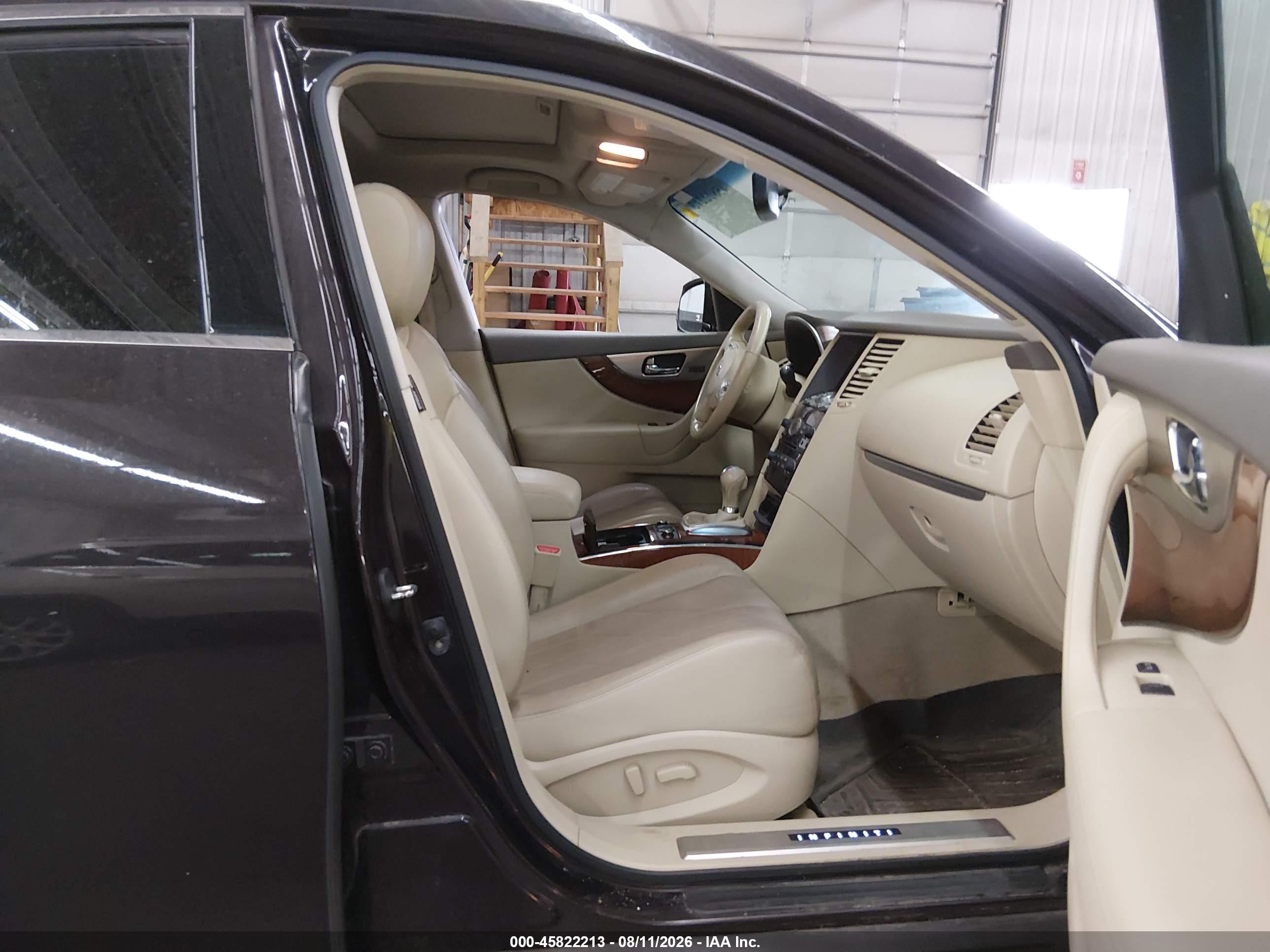2010 Infiniti Fx35   Black vin: JN8AS1MW7AM856249