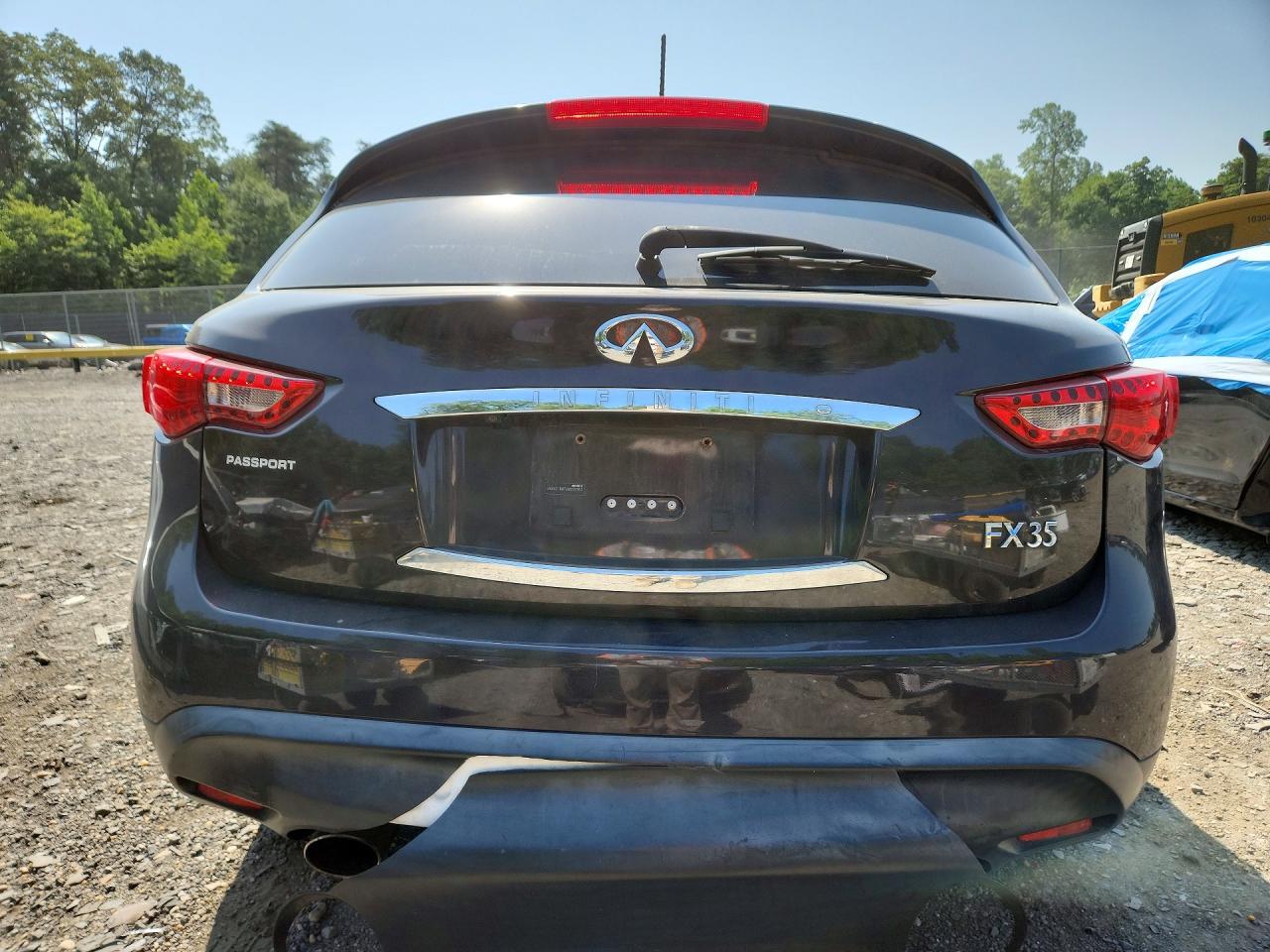 2010 Infiniti Fx35 Base Purple vin: JN8AS1MW7AM856364
