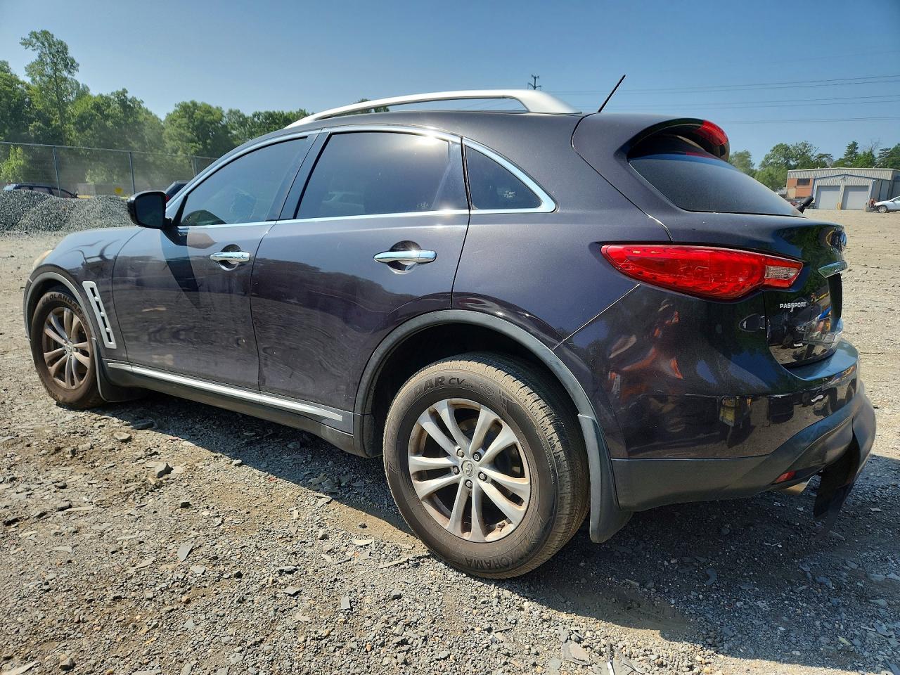 2010 Infiniti Fx35 Base Purple vin: JN8AS1MW7AM856364