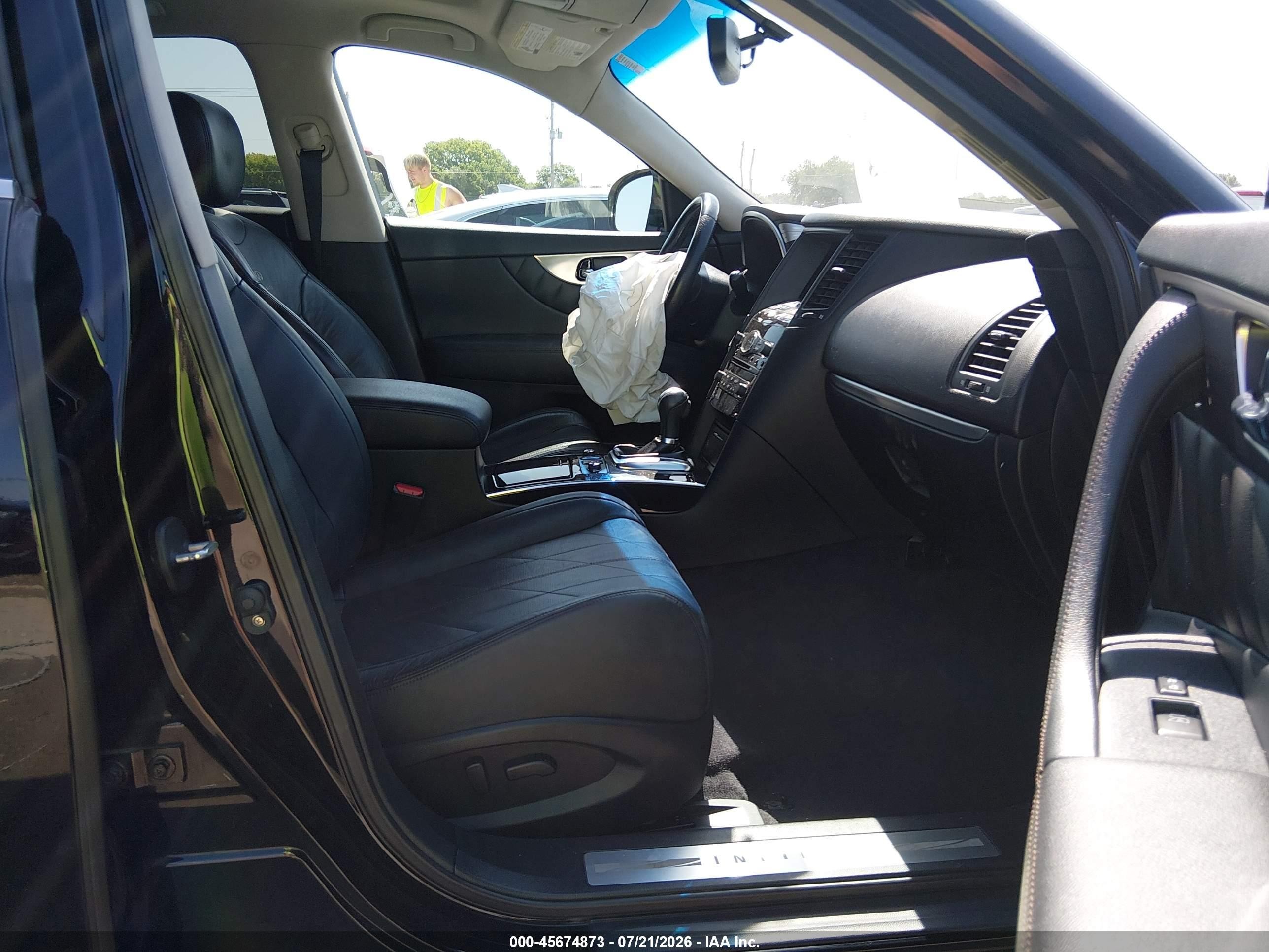 2010 Infiniti Fx35   Black vin: JN8AS1MW7AM857028