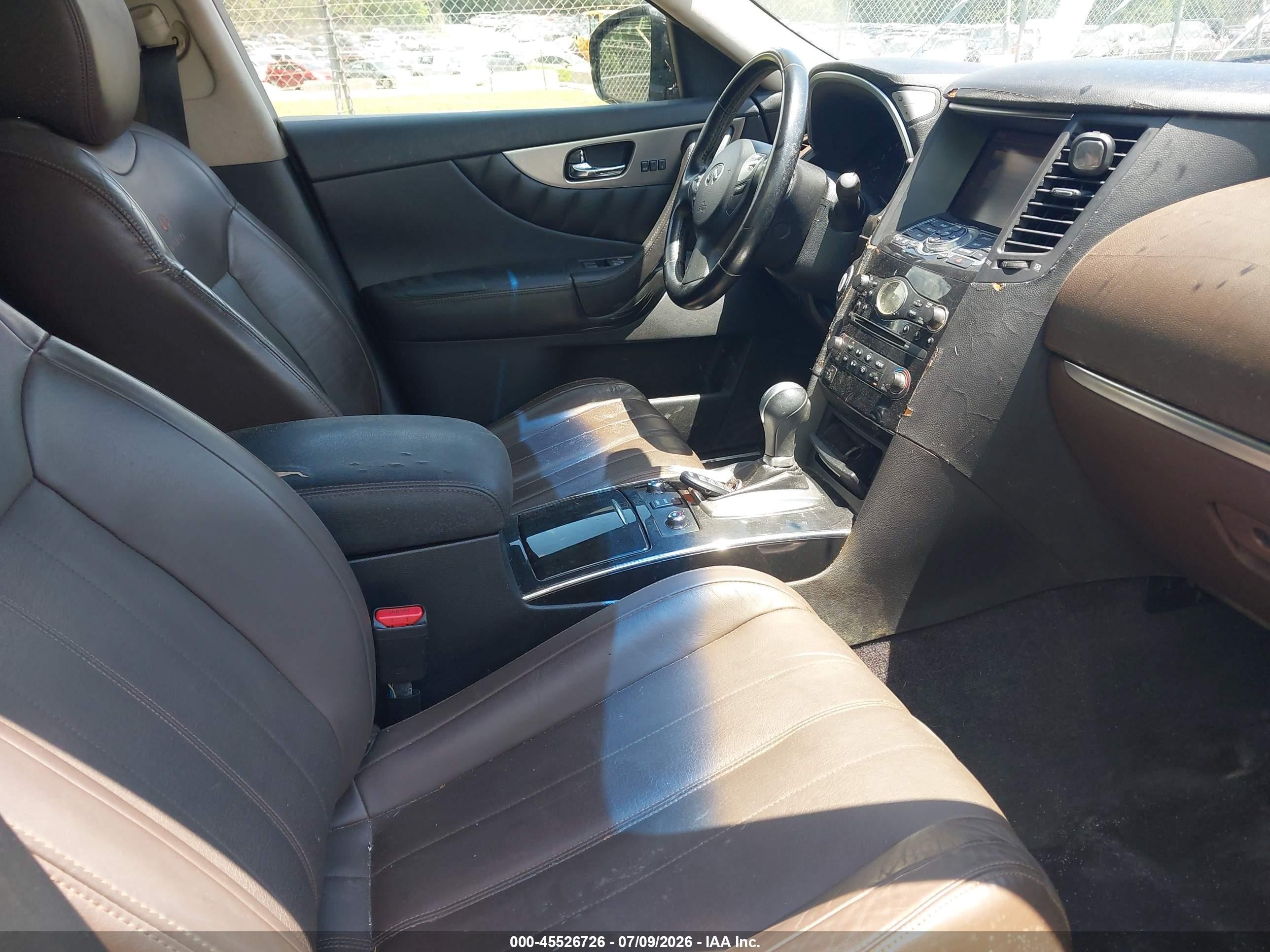 2012 Infiniti Fx35   Burgundy vin: JN8AS1MW7CM151521