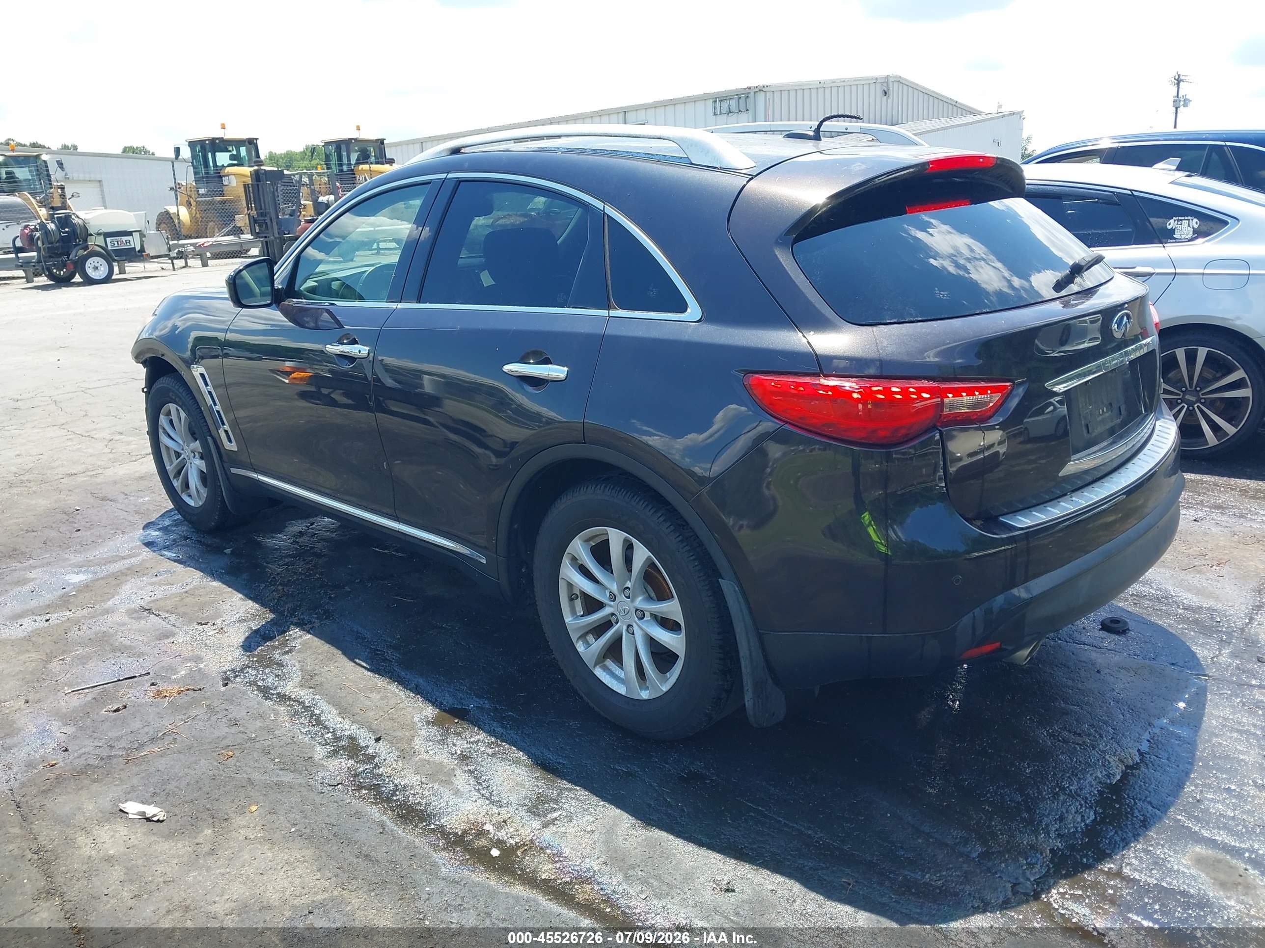 2012 Infiniti Fx35   Burgundy vin: JN8AS1MW7CM151521