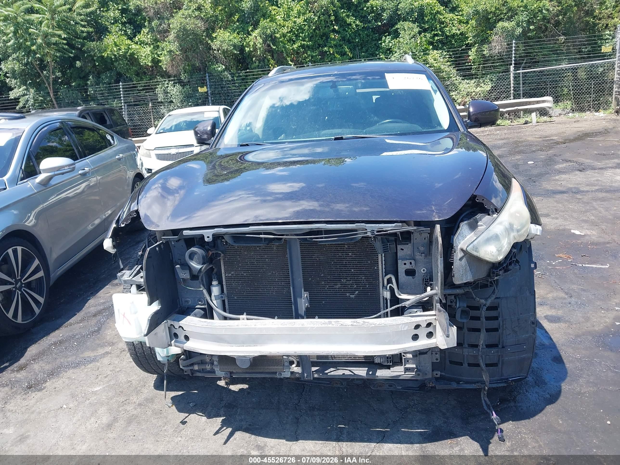 2012 Infiniti Fx35   Burgundy vin: JN8AS1MW7CM151521