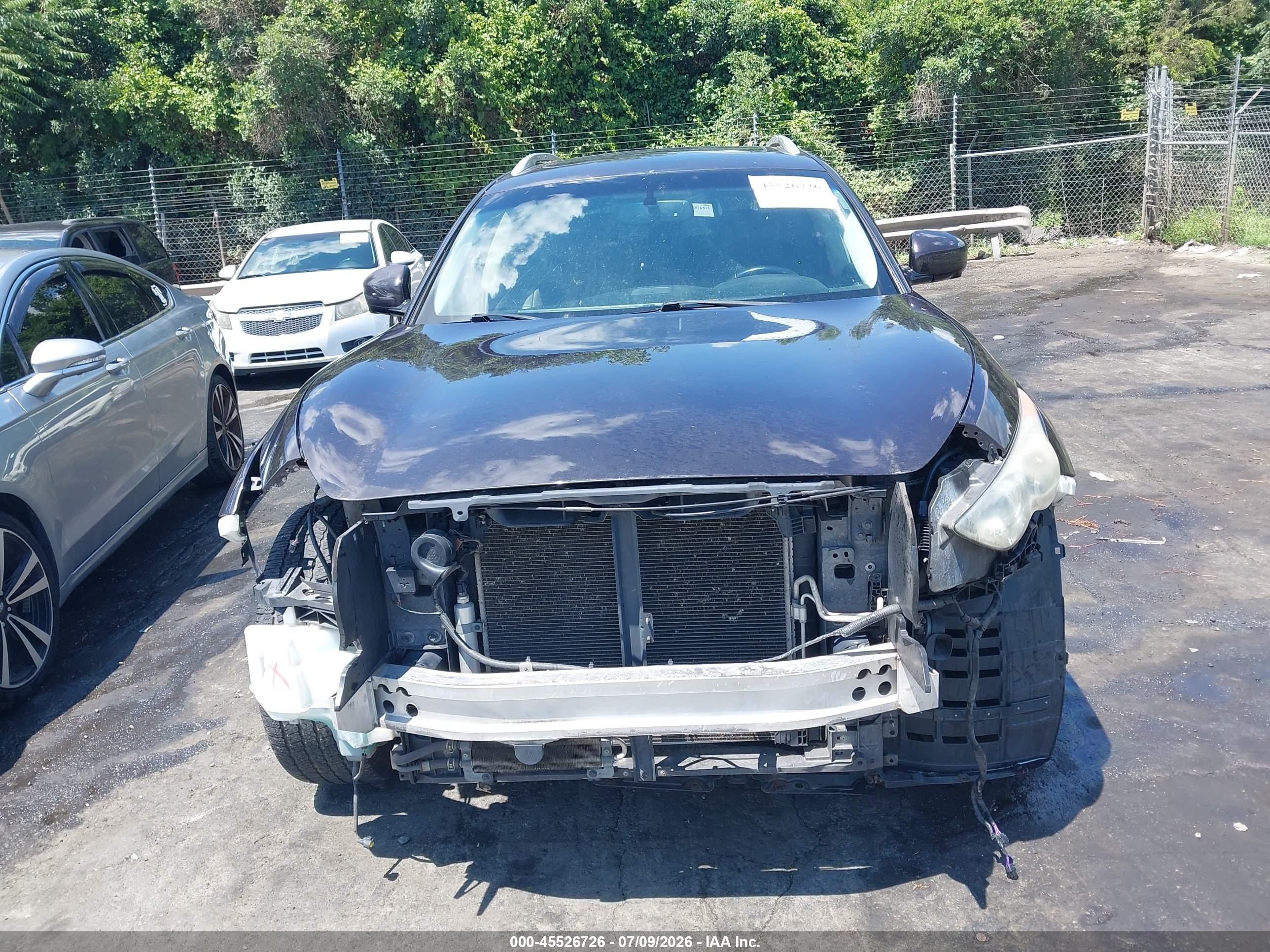 2012 Infiniti Fx35   Burgundy vin: JN8AS1MW7CM151521