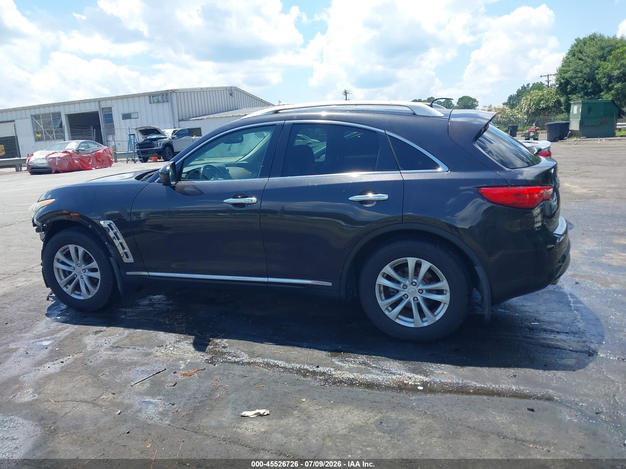2012 Infiniti Fx35   Burgundy vin: JN8AS1MW7CM151521