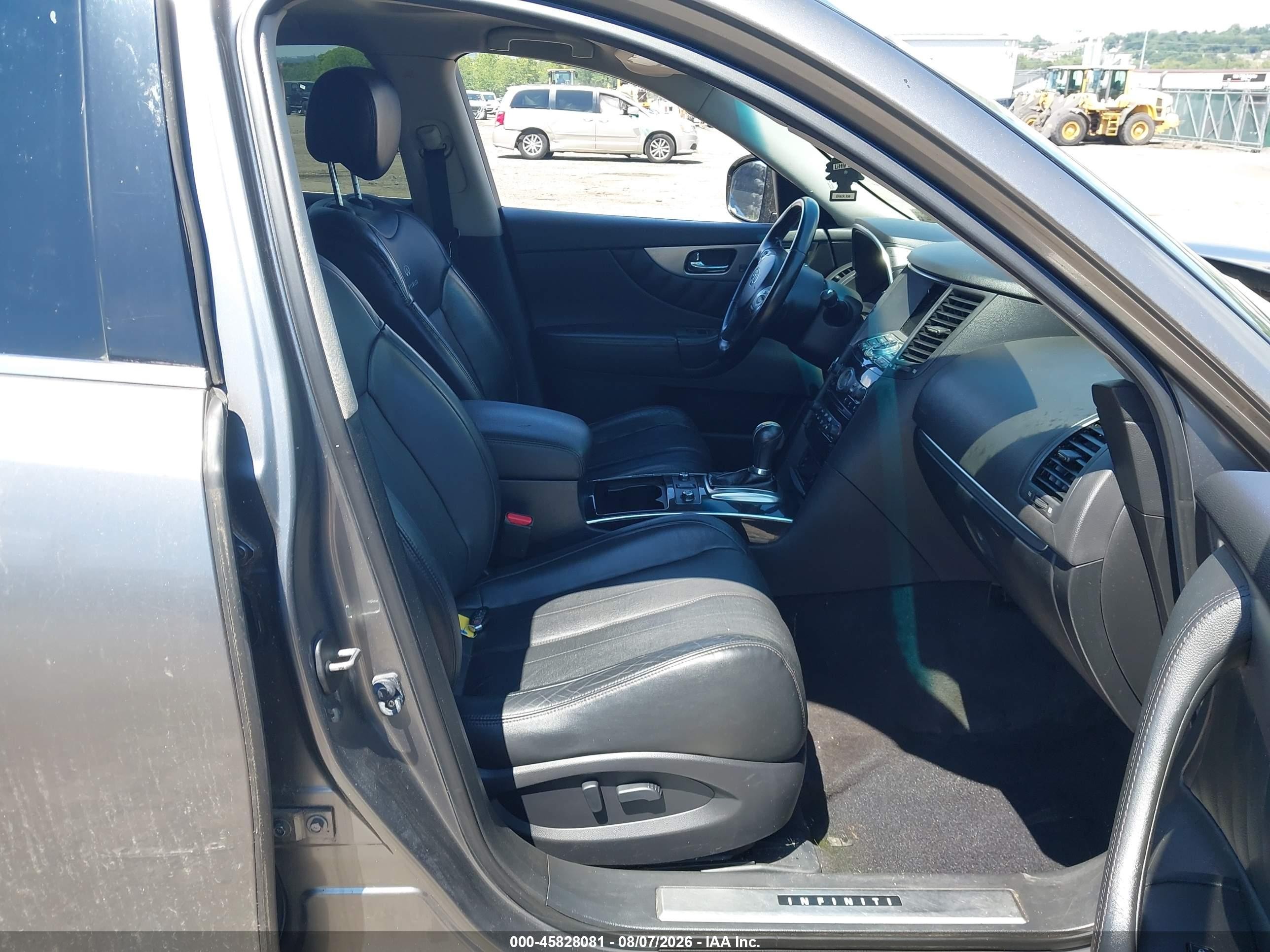 2012 Infiniti Fx35   Gray vin: JN8AS1MW7CM154676