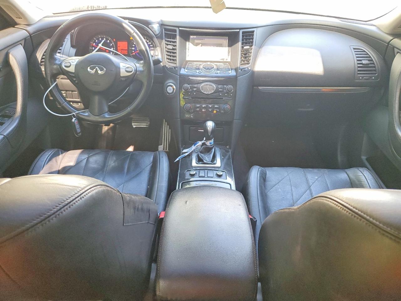 2010 Infiniti Fx35 Base Белый vin: JN8AS1MW8AM850783