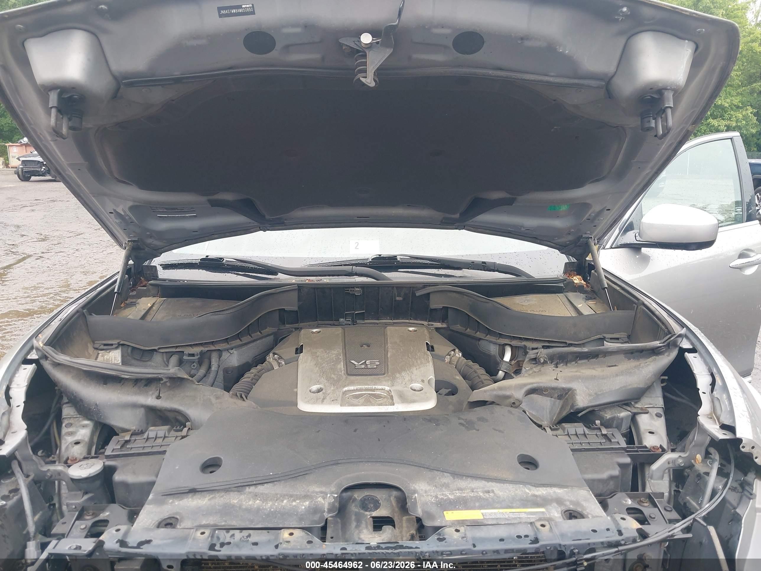 2010 Infiniti Fx35   Gray vin: JN8AS1MW8AM850850