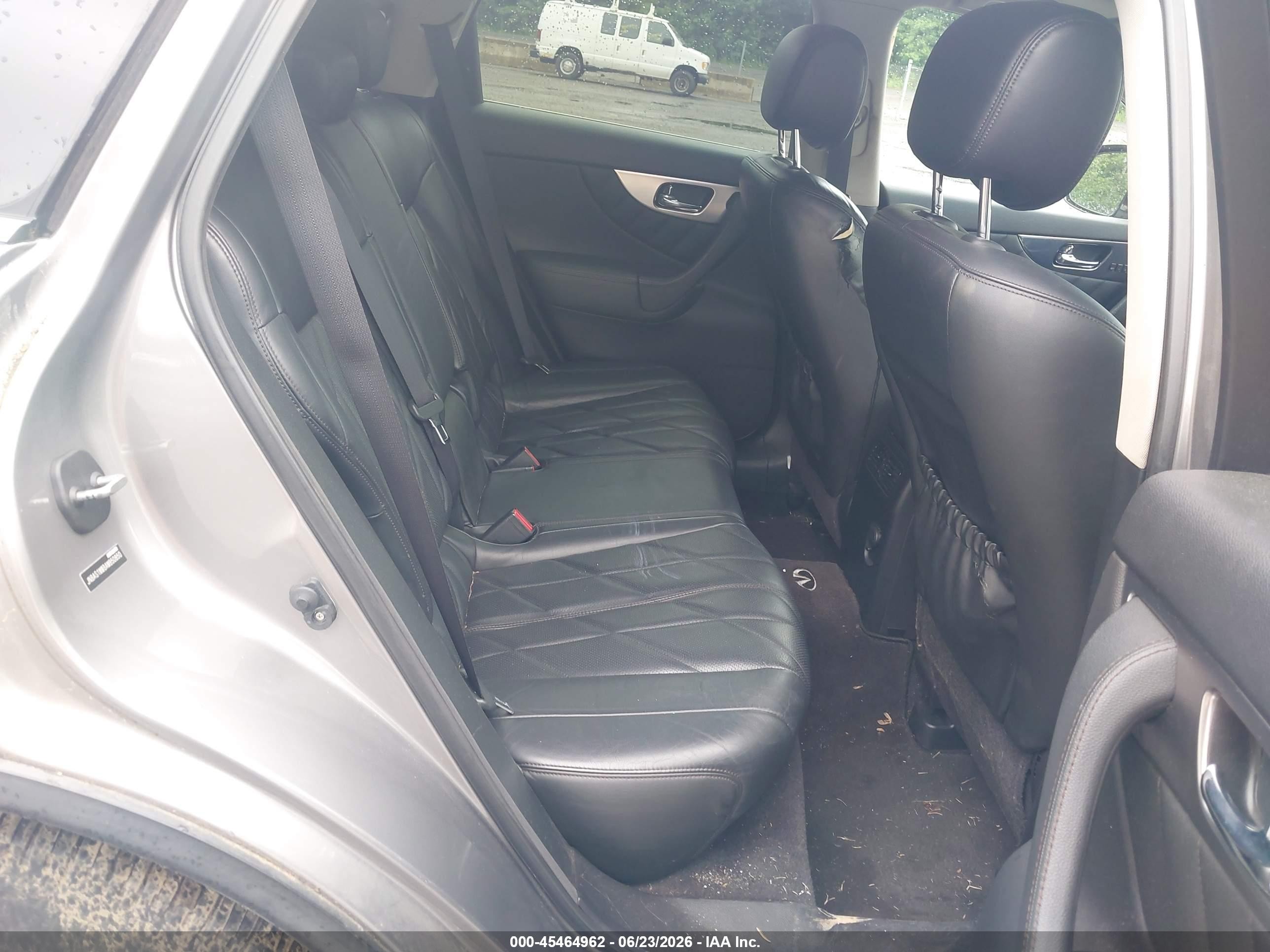 2010 Infiniti Fx35   Gray vin: JN8AS1MW8AM850850