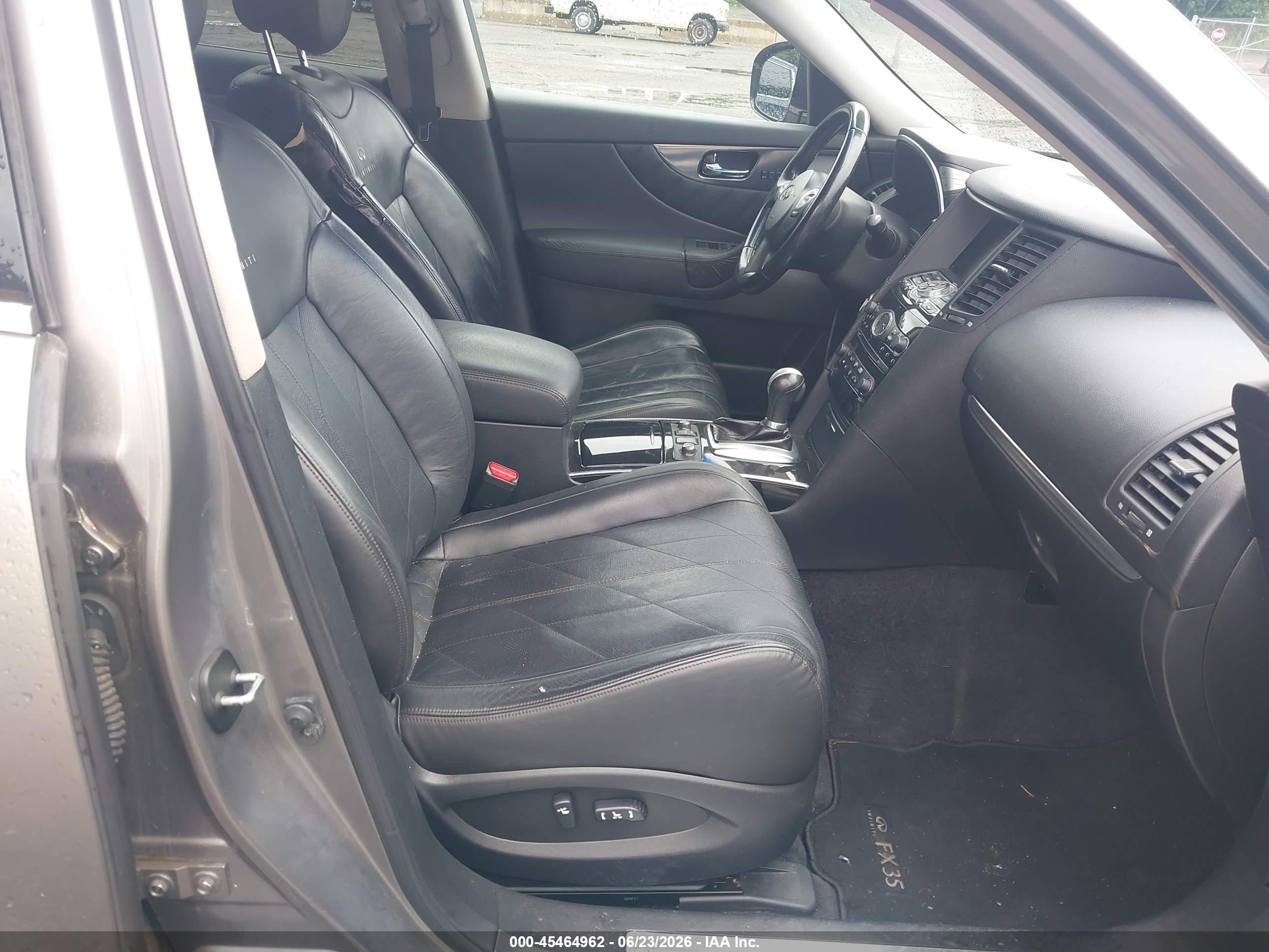 2010 Infiniti Fx35   Gray vin: JN8AS1MW8AM850850