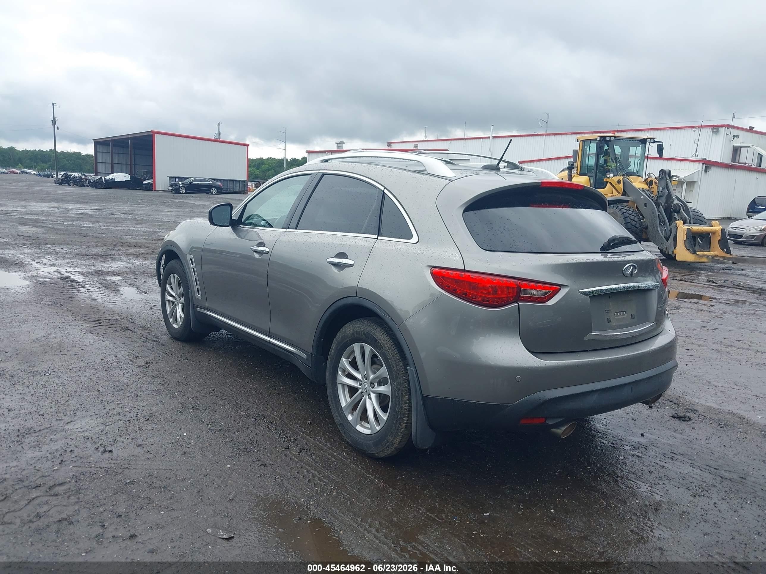 2010 Infiniti Fx35   Gray vin: JN8AS1MW8AM850850