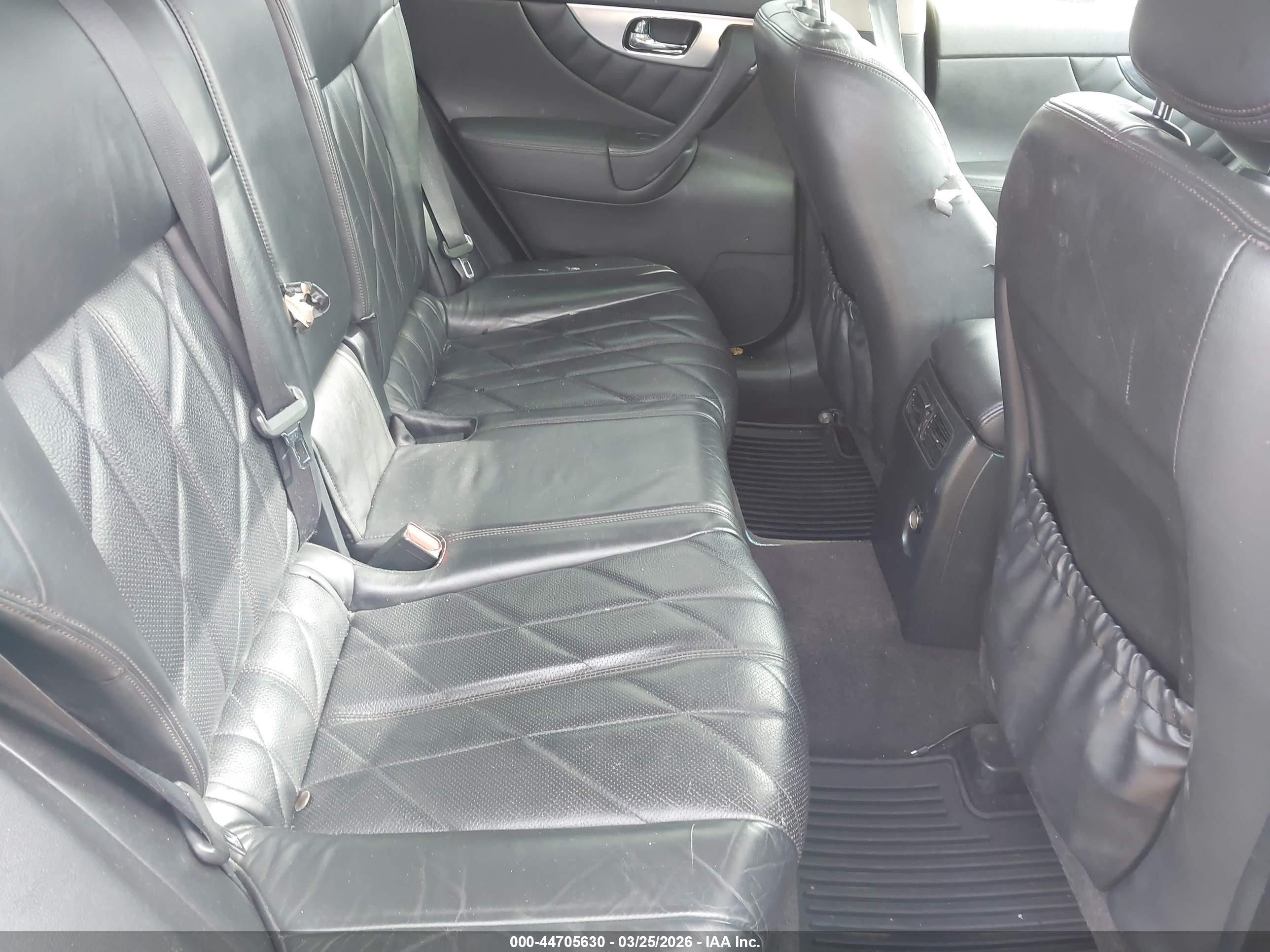 2010 Infiniti Fx35   Gray vin: JN8AS1MW8AM854879