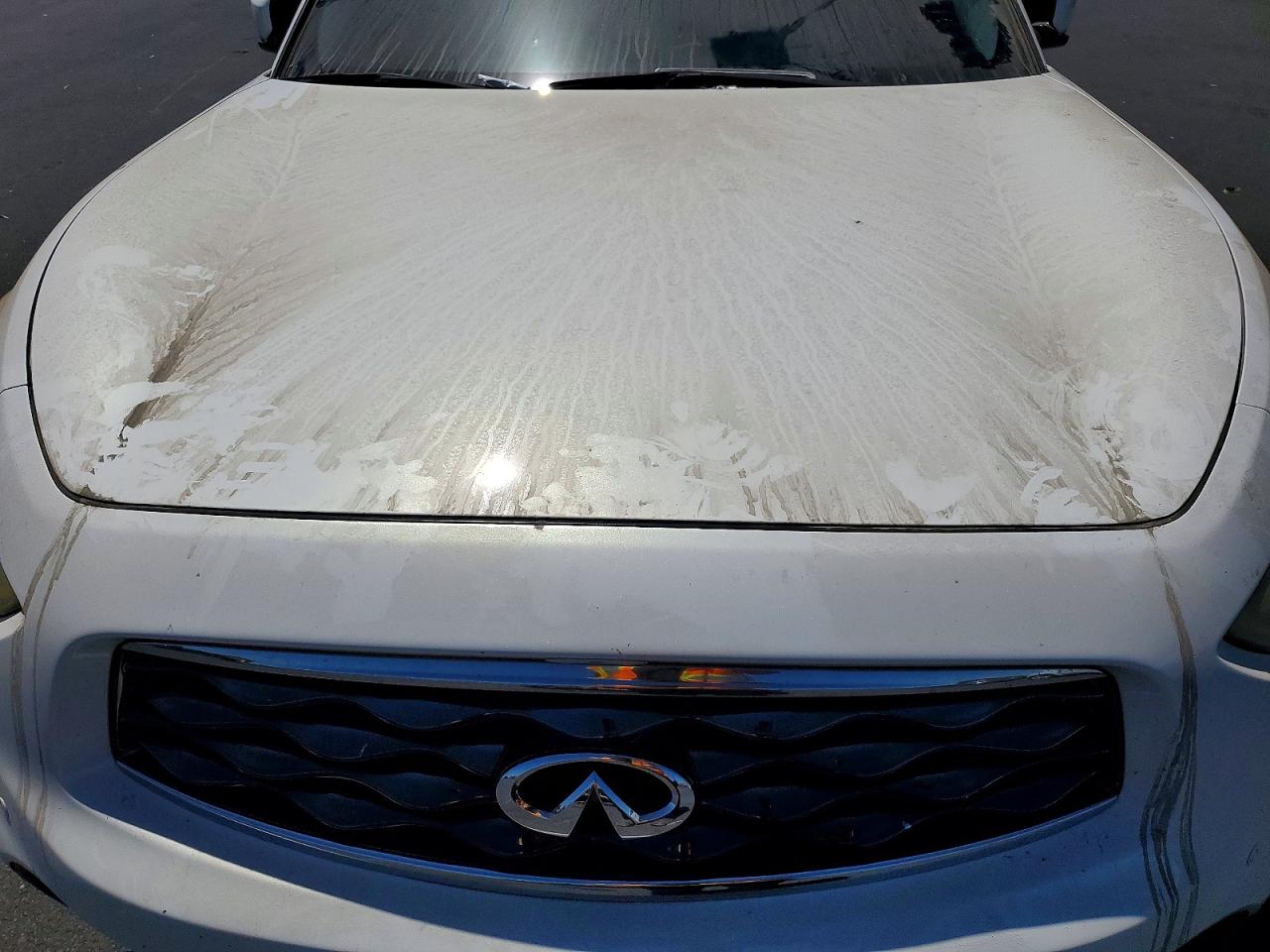 2010 Infiniti Fx35 Base White vin: JN8AS1MW8AM855904
