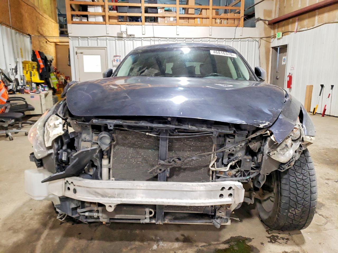 2011 Infiniti Fx35 Base Charcoal vin: JN8AS1MW8BM731455