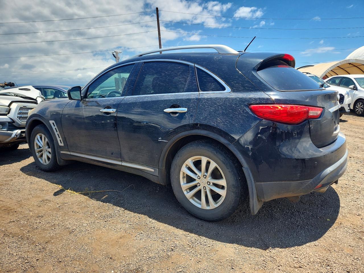 2011 Infiniti Fx35 Base Black vin: JN8AS1MW8BM732749