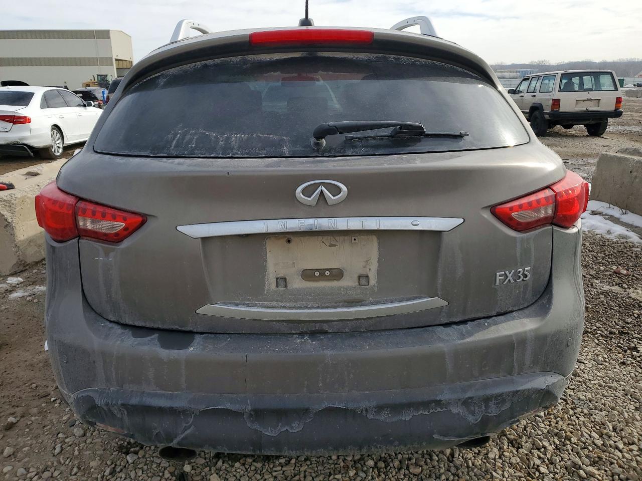 2011 Infiniti Fx35 Base Бордовый vin: JN8AS1MW8BM733044