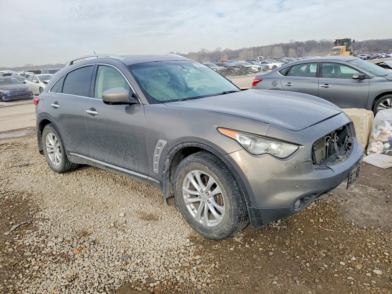 2011 Infiniti Fx35 Base Бордовый vin: JN8AS1MW8BM733044
