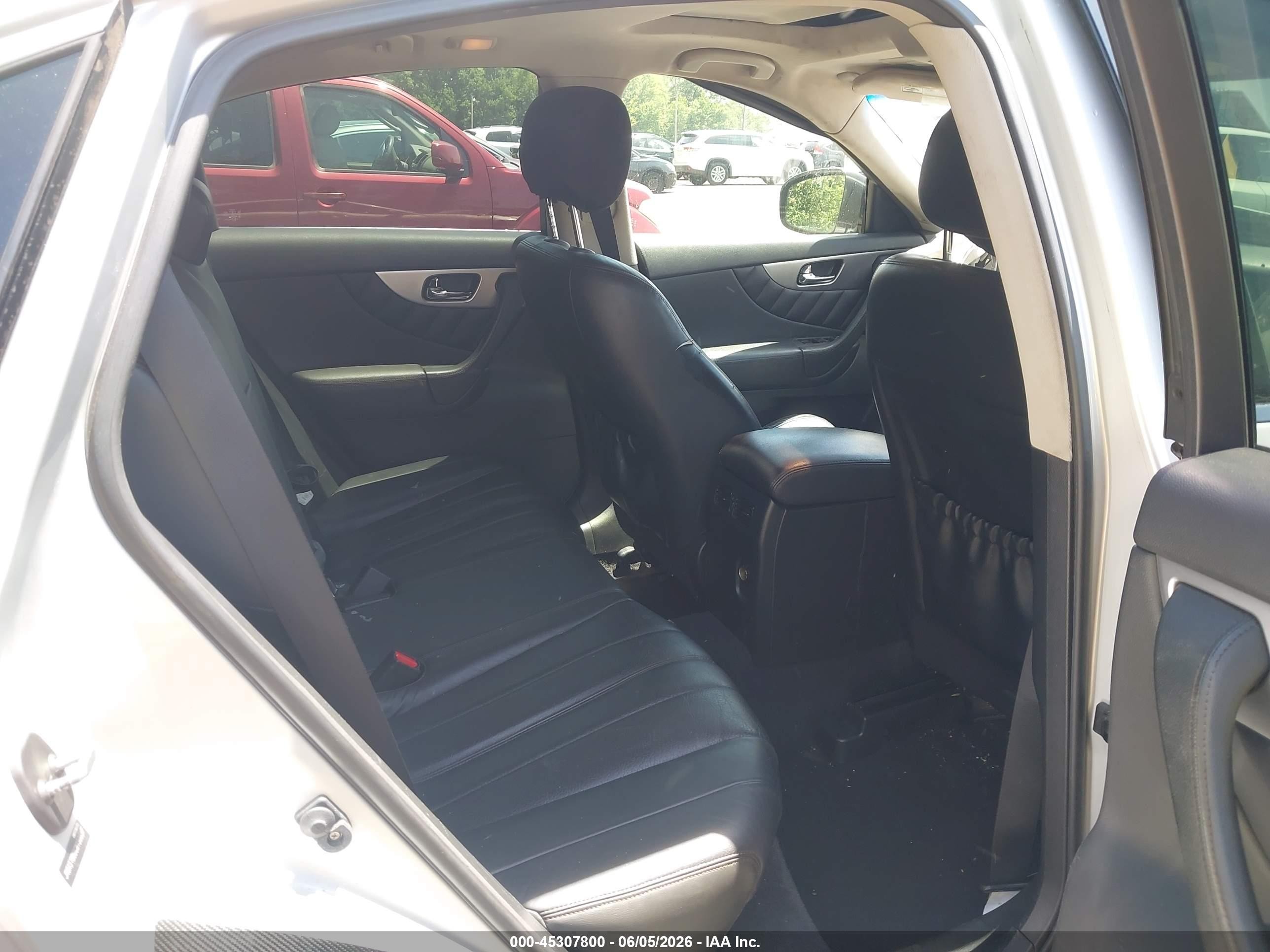 2012 Infiniti Fx35   Silver vin: JN8AS1MW8CM150037