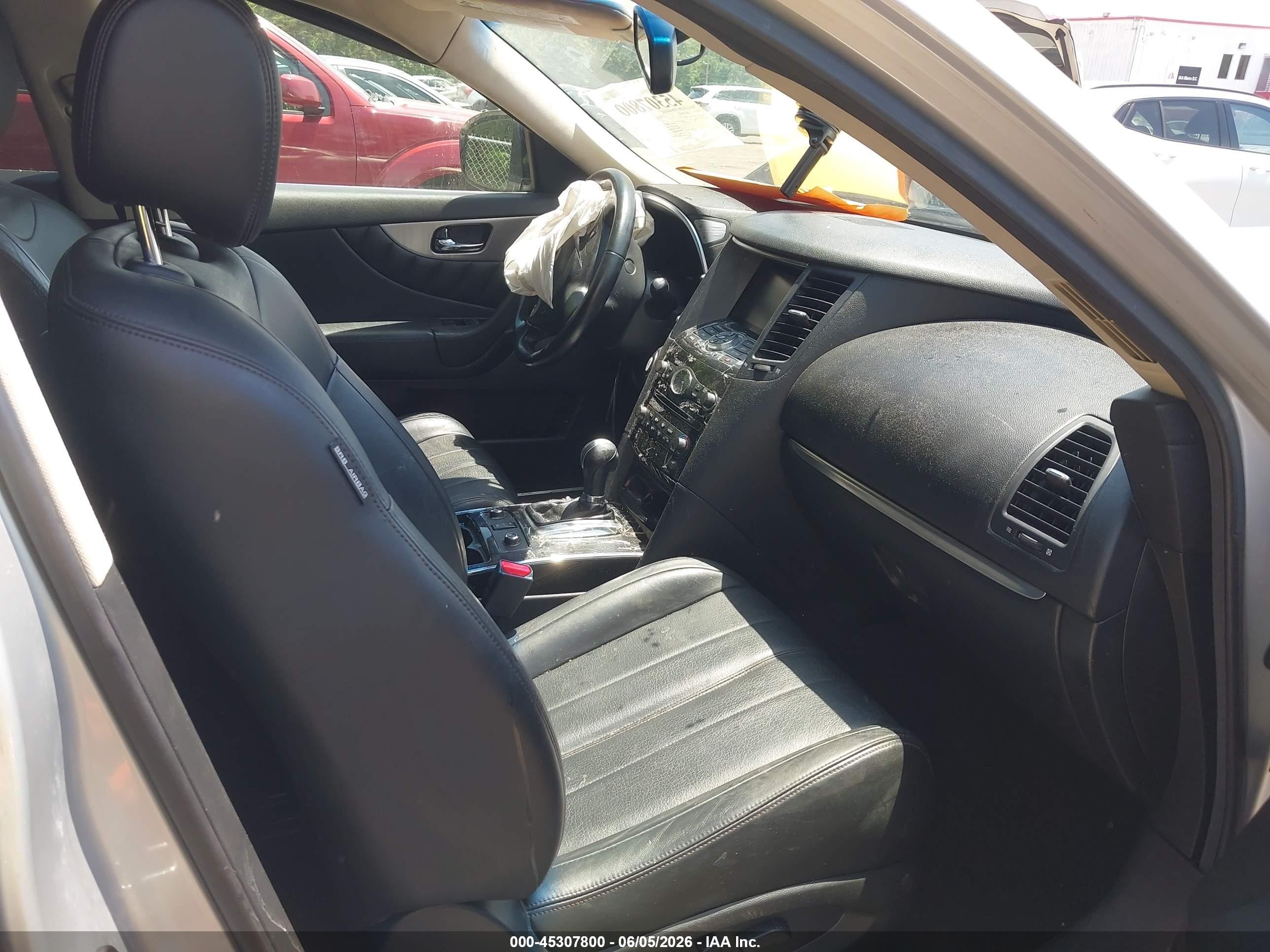 2012 Infiniti Fx35   Silver vin: JN8AS1MW8CM150037