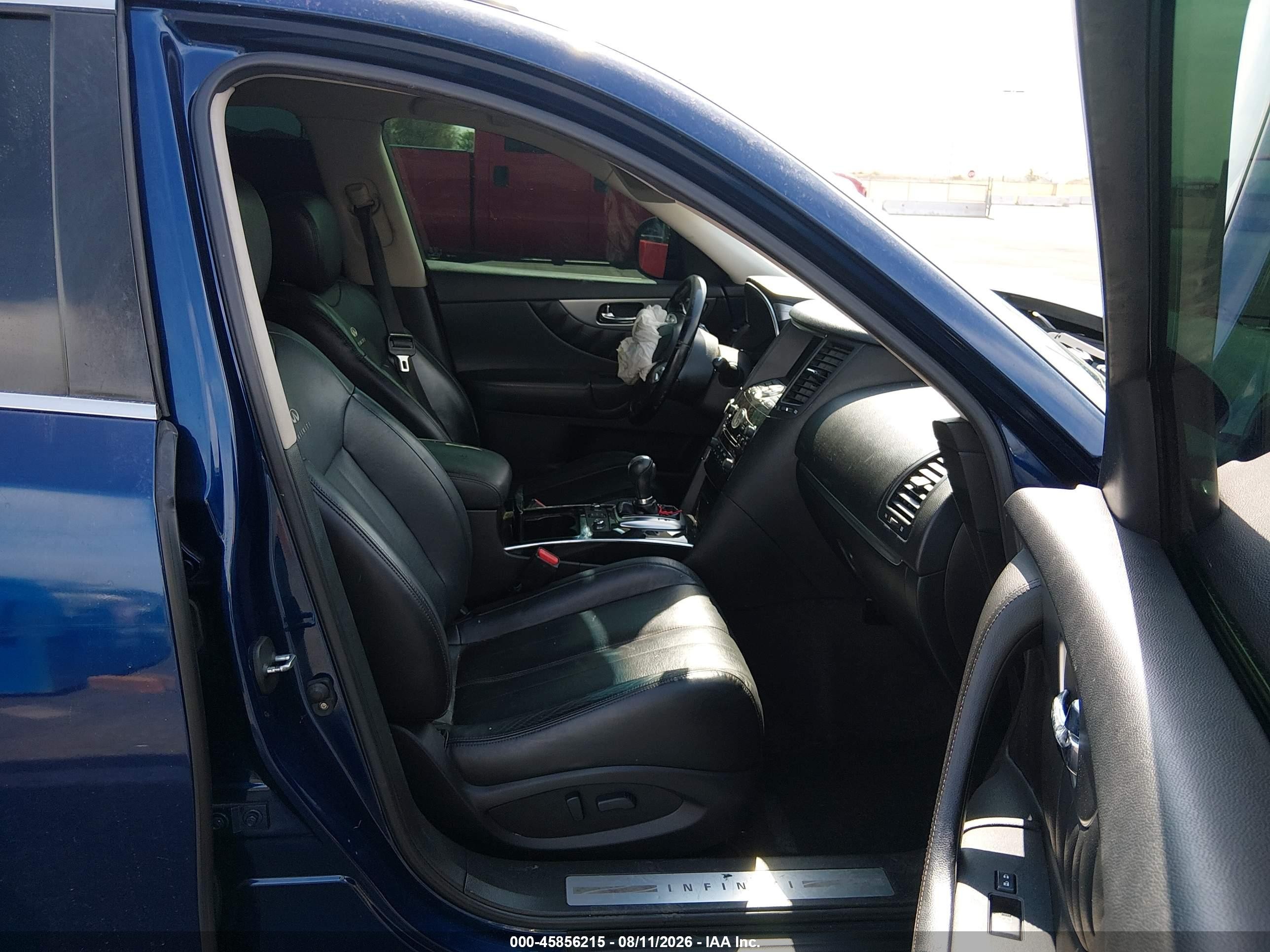 2012 Infiniti Fx35 Limited Edition Blue vin: JN8AS1MW8CM151981