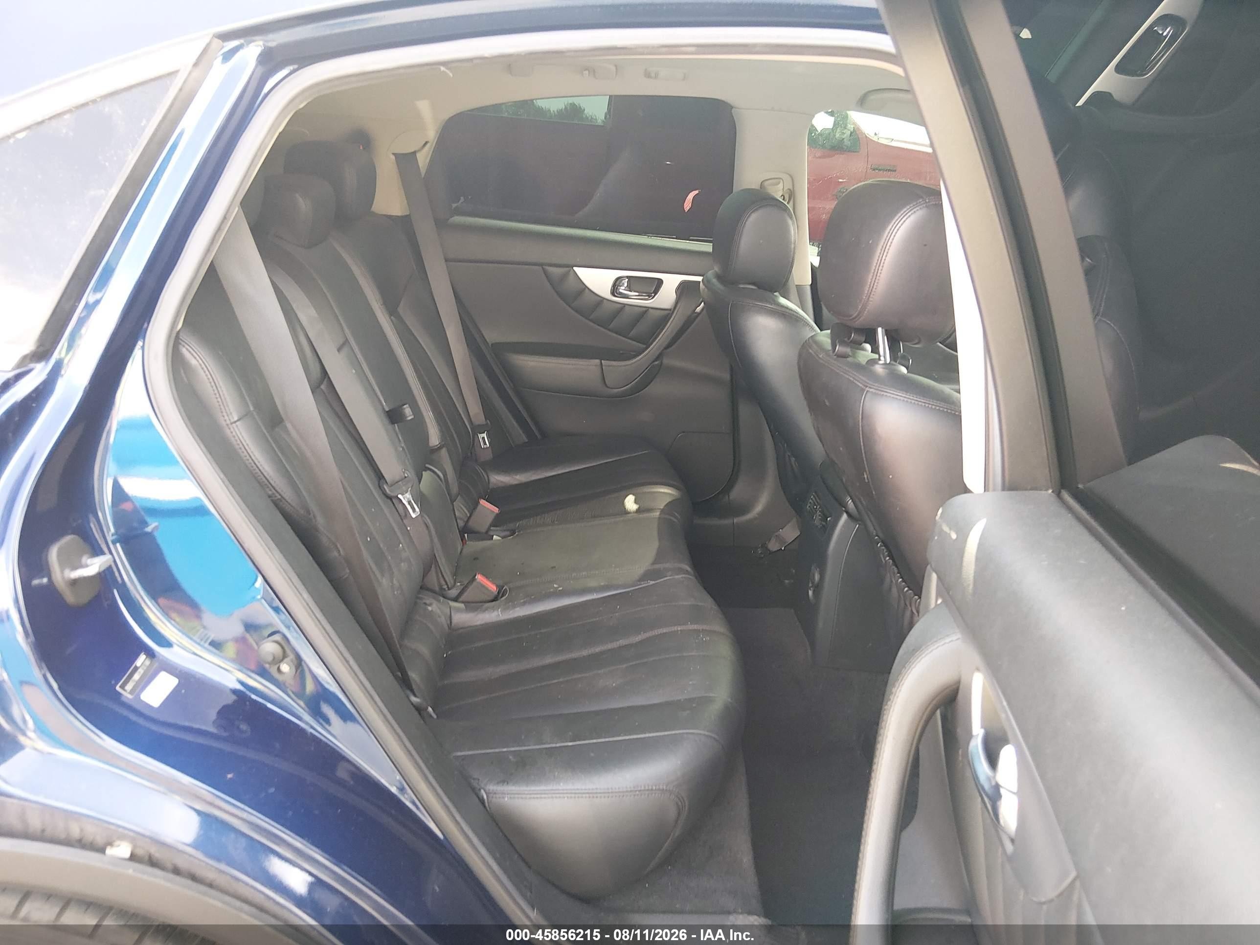 2012 Infiniti Fx35 Limited Edition Blue vin: JN8AS1MW8CM151981