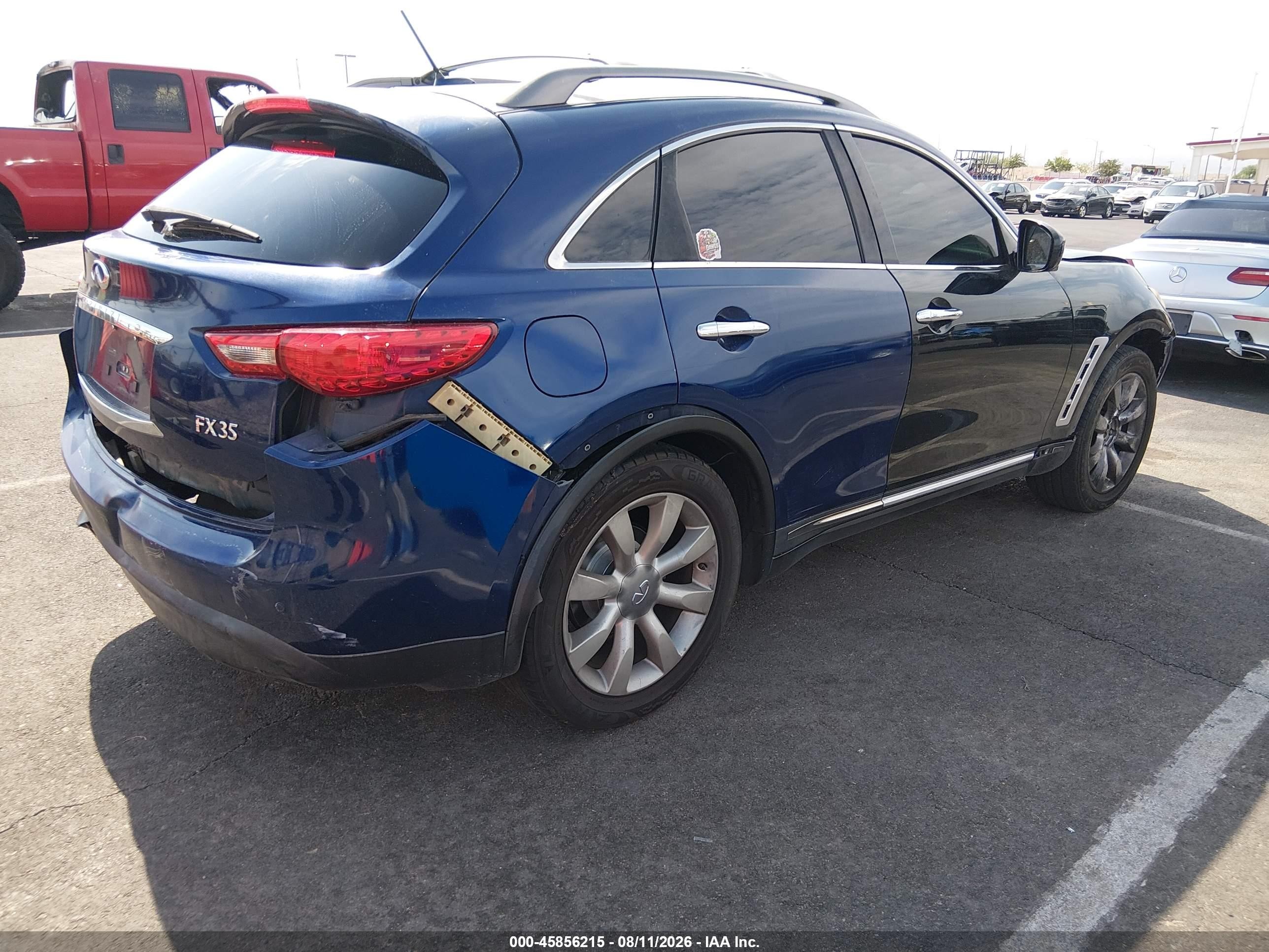 2012 Infiniti Fx35 Limited Edition Blue vin: JN8AS1MW8CM151981