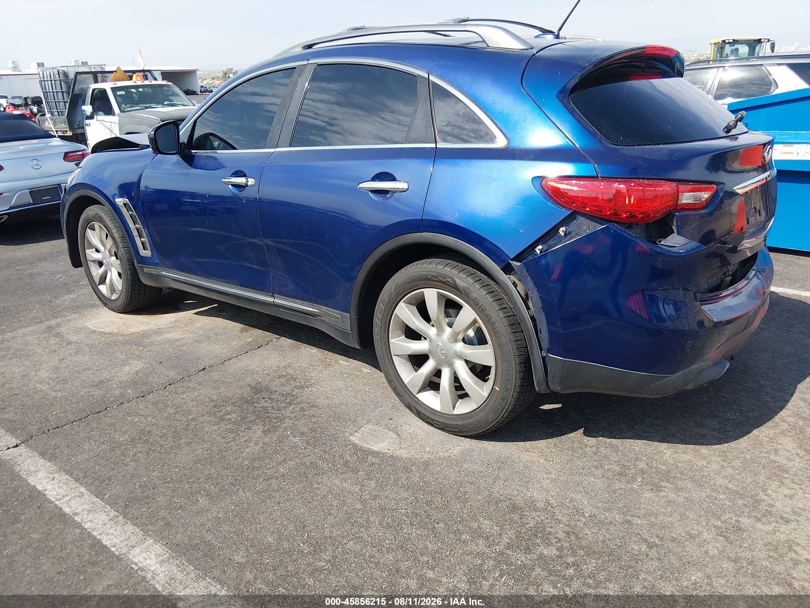 2012 Infiniti Fx35 Limited Edition Blue vin: JN8AS1MW8CM151981