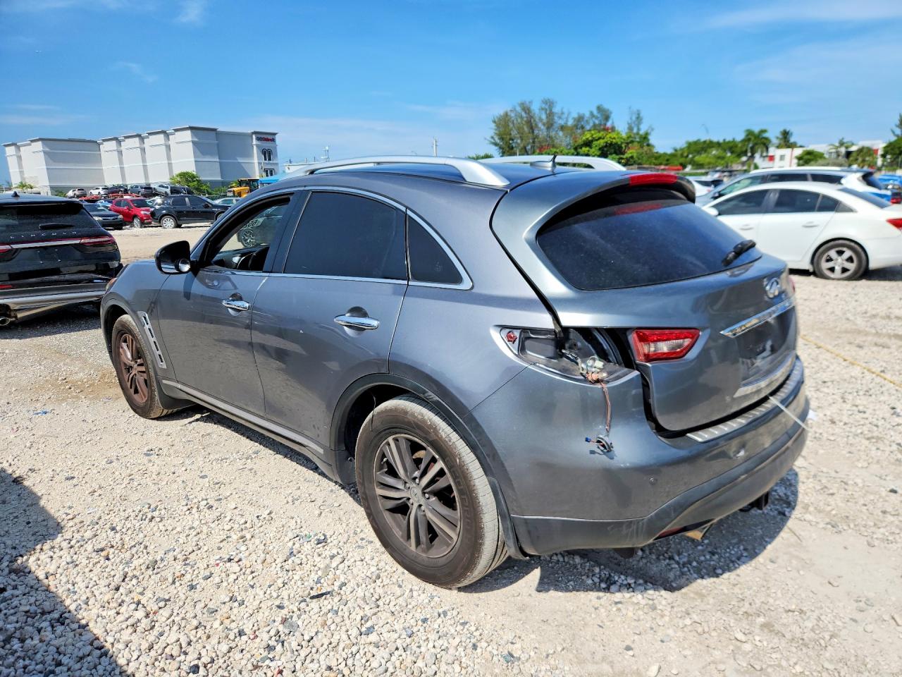 2012 Infiniti Fx35 Base Серый vin: JN8AS1MW8CM152421