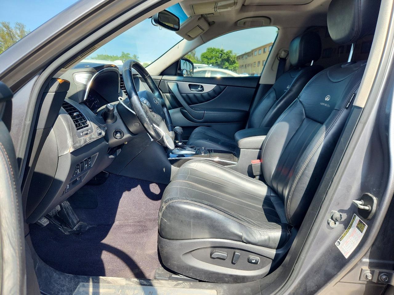 2012 Infiniti Fx35 Base Серый vin: JN8AS1MW8CM152421