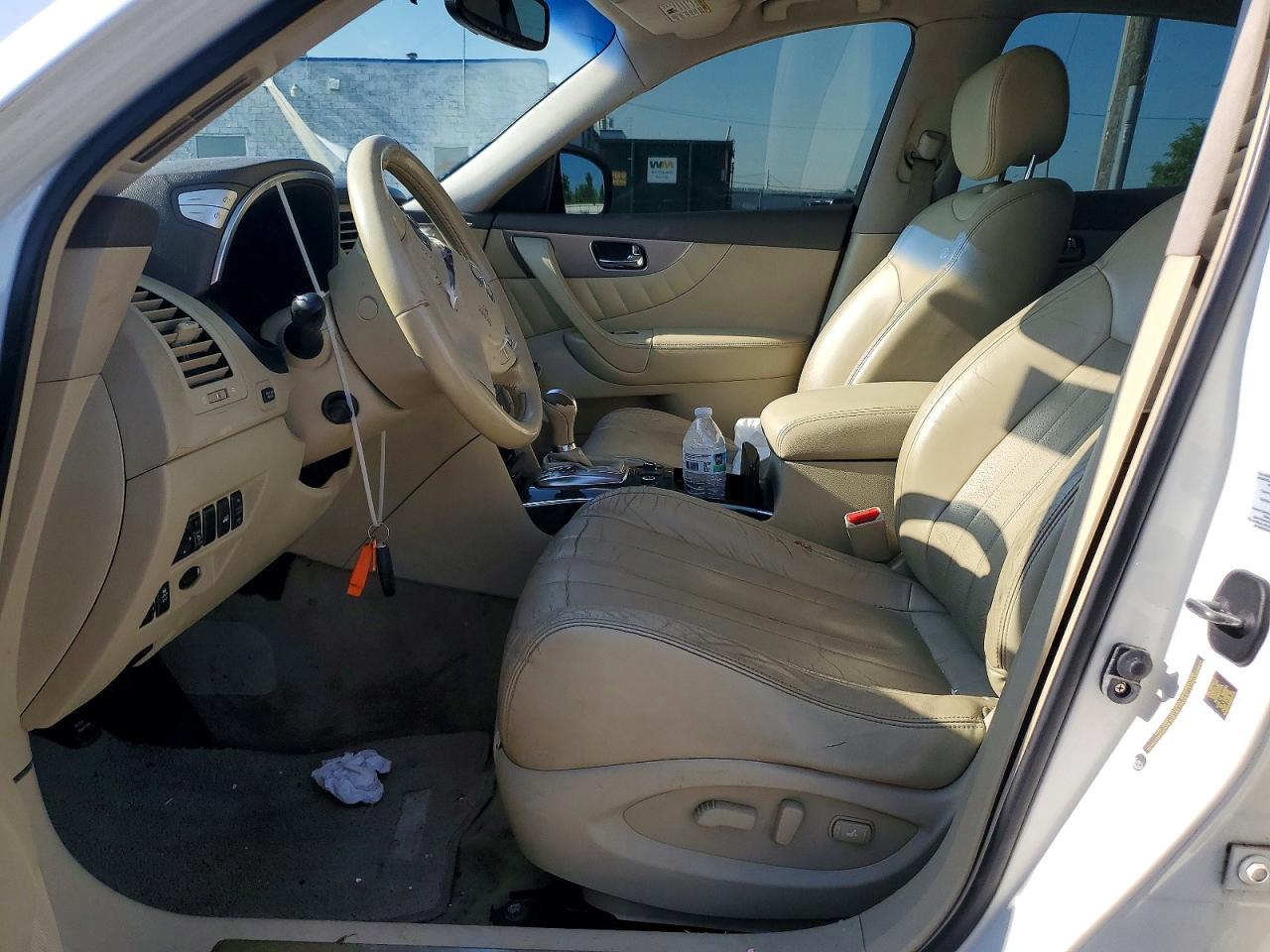 2012 Infiniti Fx35 White vin: JN8AS1MW8CM152953