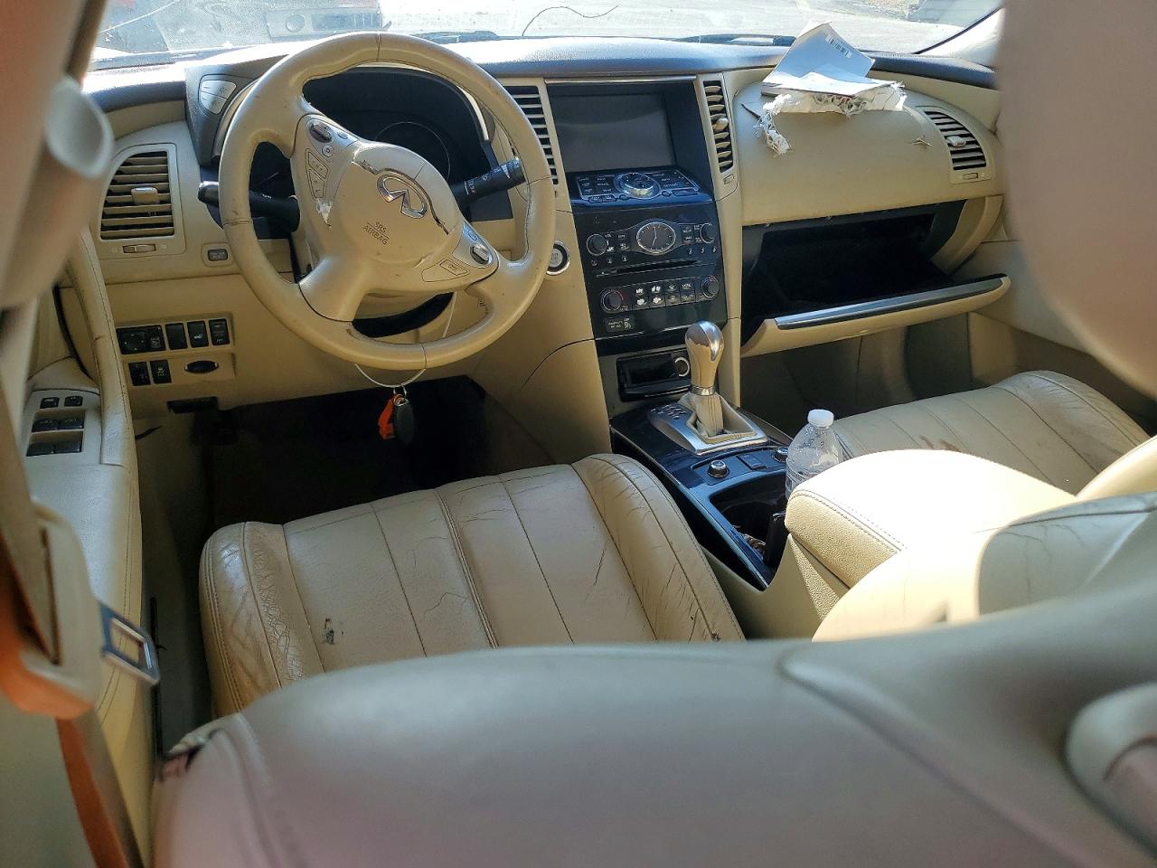 2012 Infiniti Fx35 White vin: JN8AS1MW8CM152953
