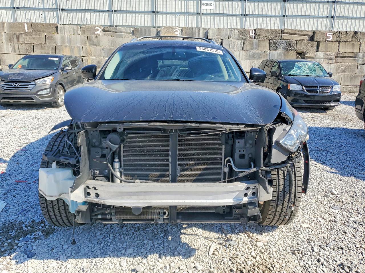 2010 Infiniti Fx35 Base Черный vin: JN8AS1MW9AM851795
