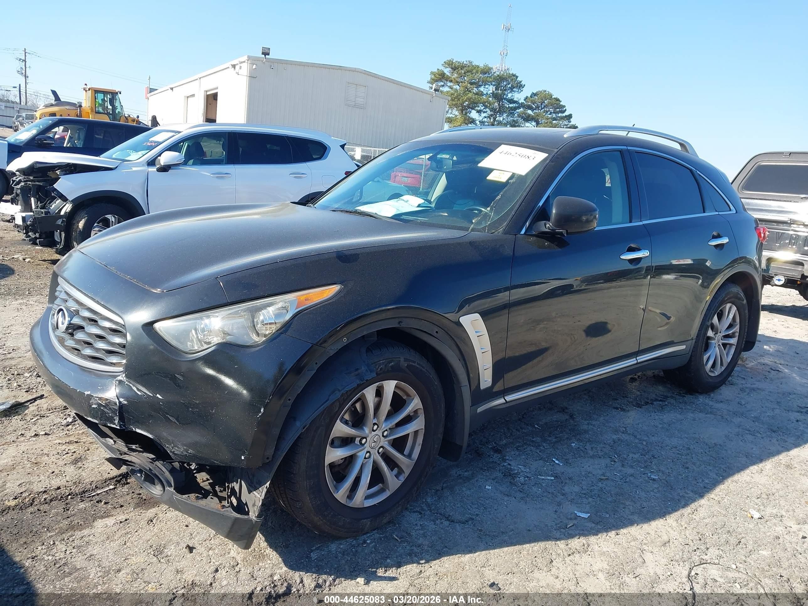 2010 Infiniti Fx35   Black vin: JN8AS1MW9AM852445