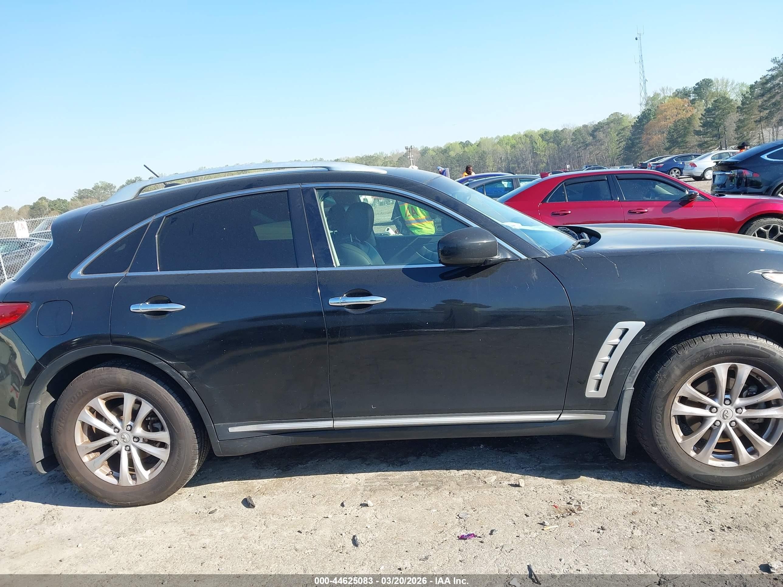 2010 Infiniti Fx35   Black vin: JN8AS1MW9AM852445