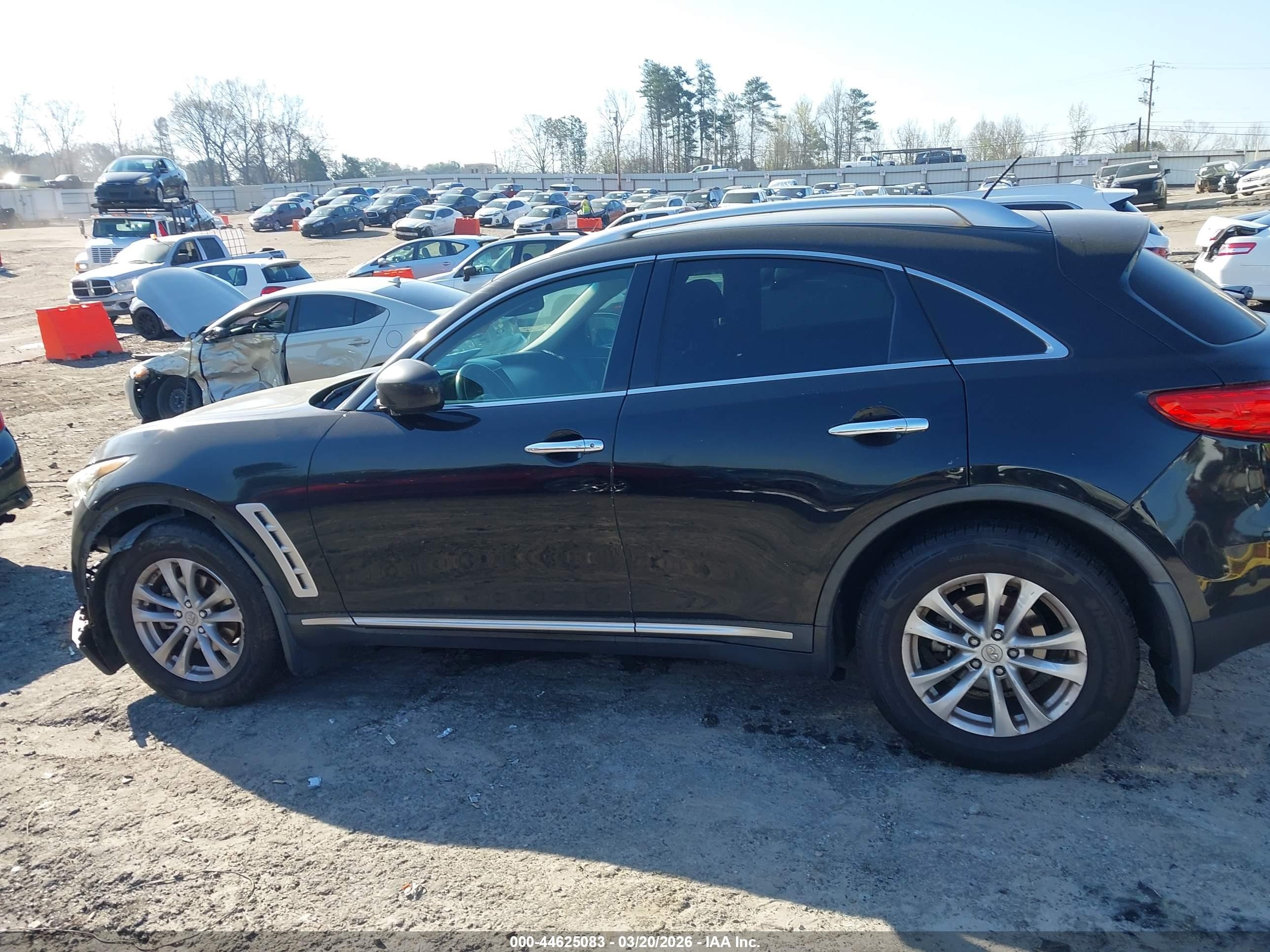 2010 Infiniti Fx35   Black vin: JN8AS1MW9AM852445