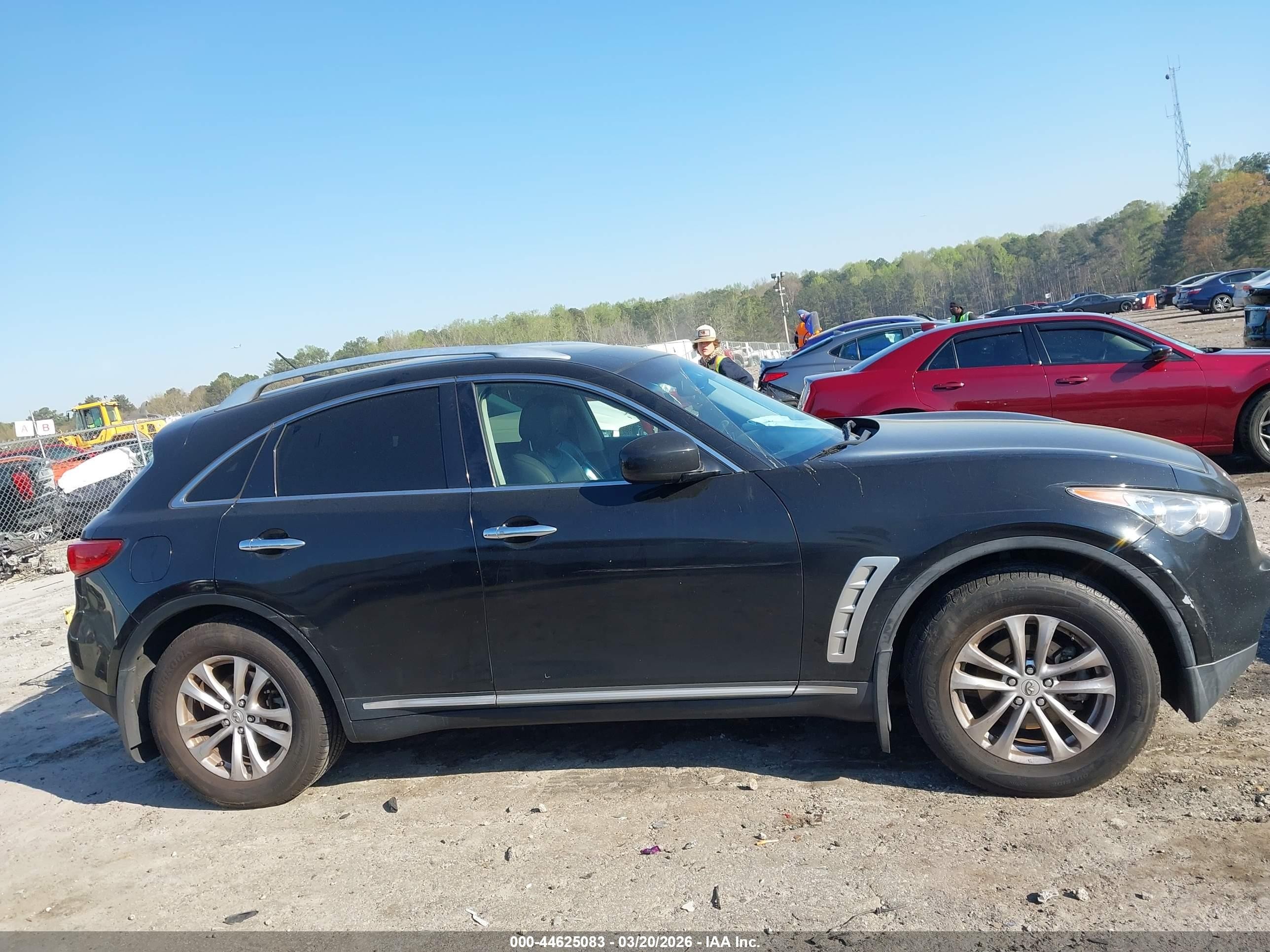 2010 Infiniti Fx35   Black vin: JN8AS1MW9AM852445