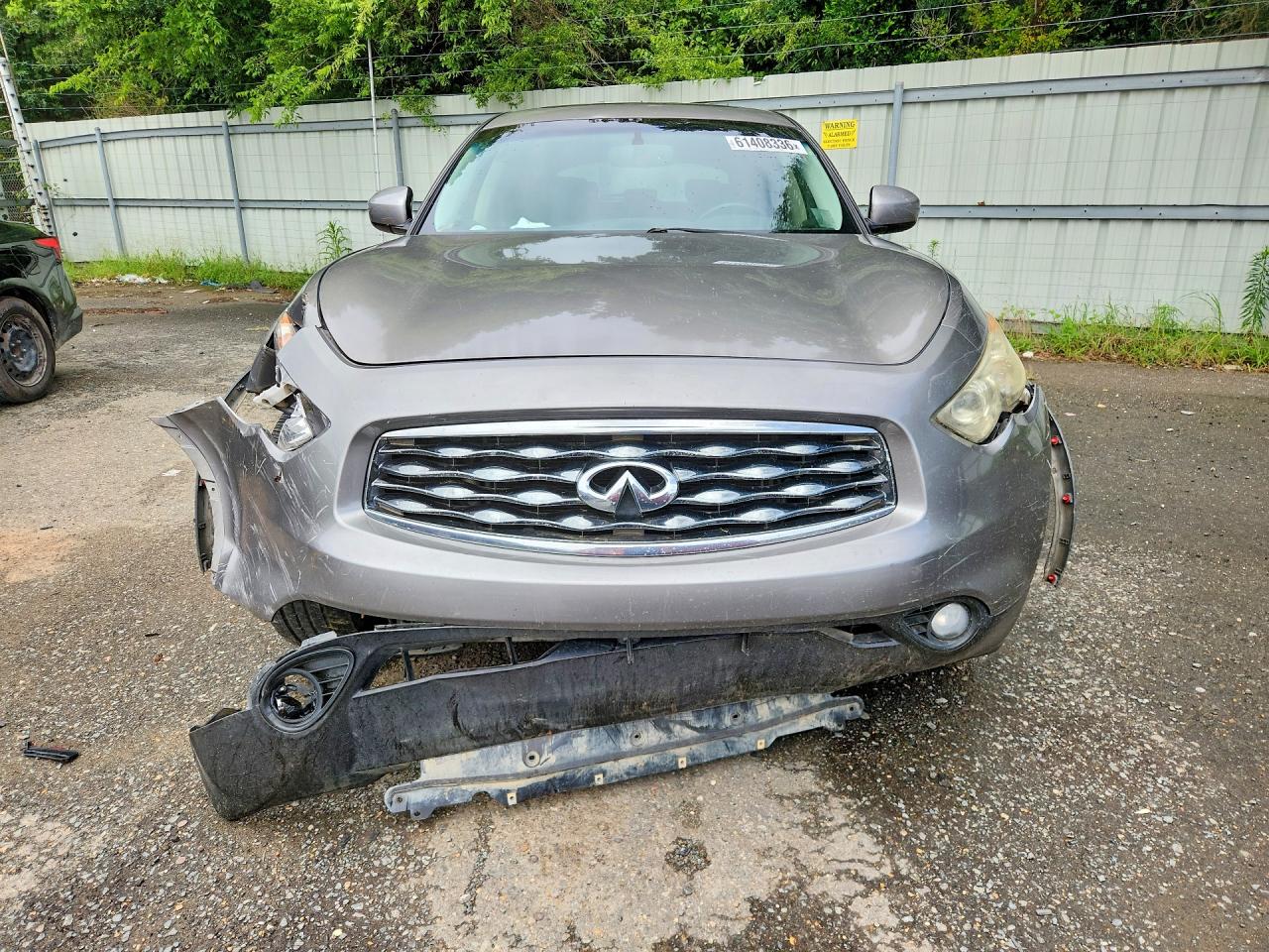 2011 Infiniti Fx35 Base Silver vin: JN8AS1MW9BM734333
