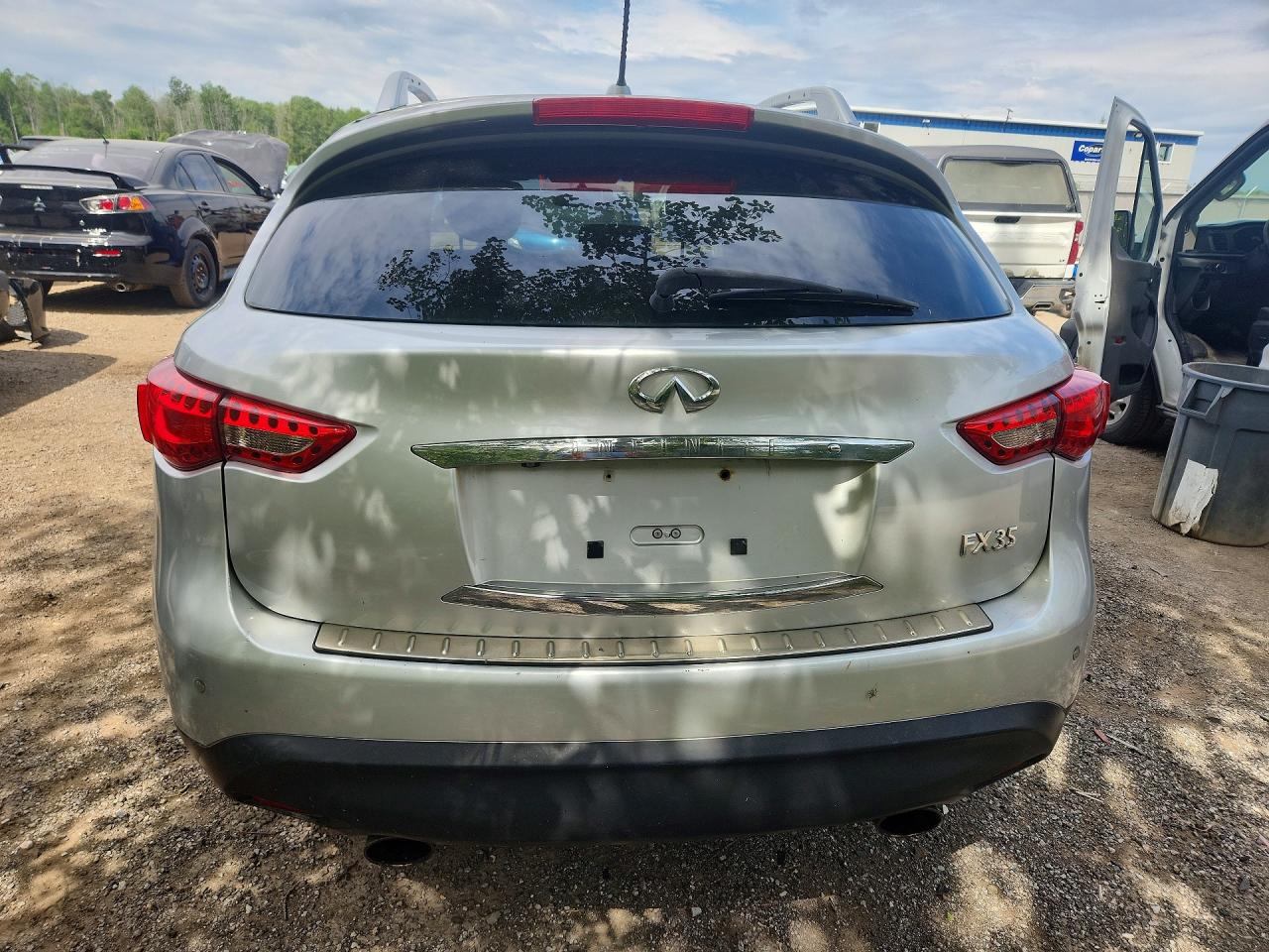 2012 Infiniti Fx35 Base Silver vin: JN8AS1MW9CM150127
